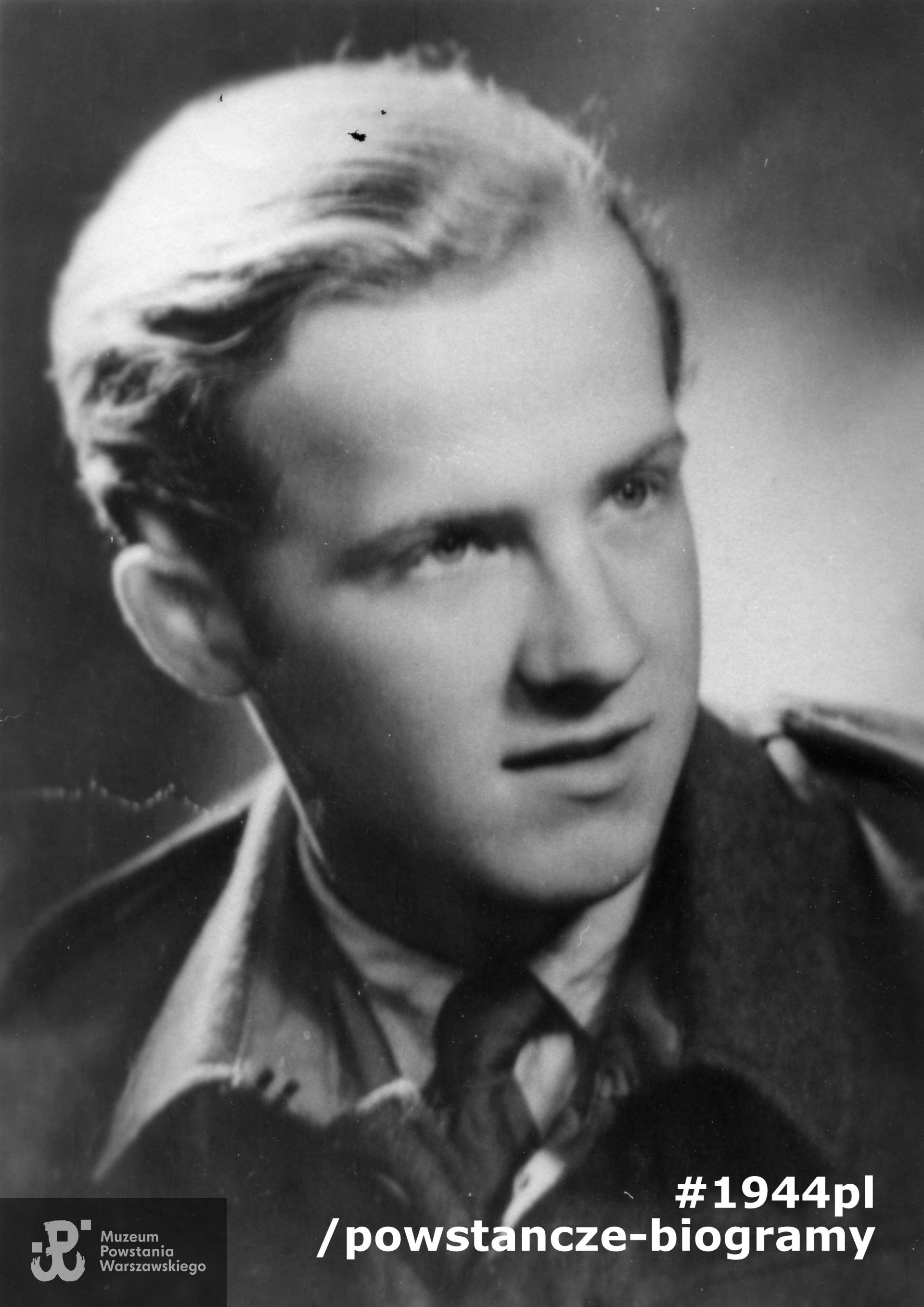 Zbigniew Napierkowski „Wejda” (1927-2017). Fot. ze zbiorów Muzeum Powstania Warszawskiego/materiały do Słownika Uczestników PW / katalog WIEPW