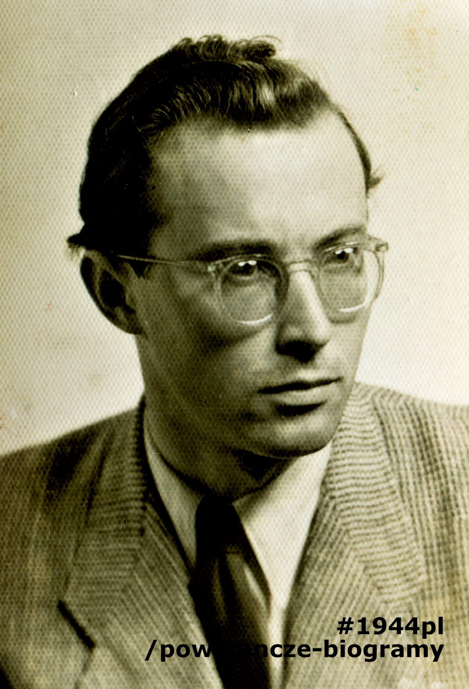 Jerzy Chlistunoff tuż po wojnie. Fot. ze zbiorów rodzinnych p. Jerzego Chlistunoffa