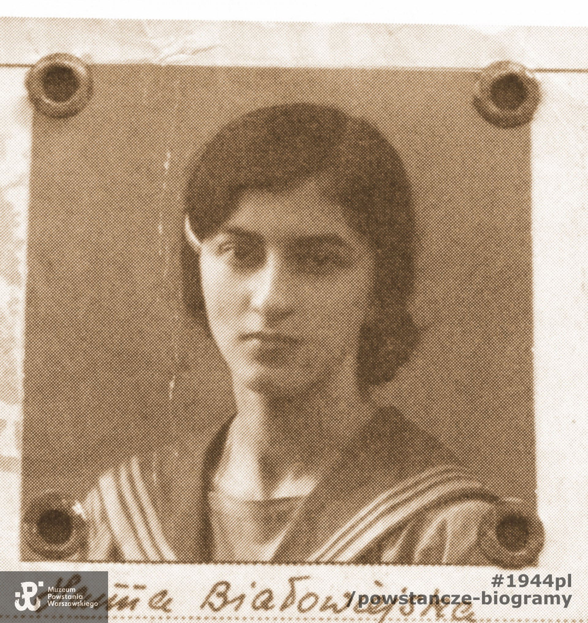 Ze zbiorów p. Ewy Kicińskiej z d. Marczewskiej