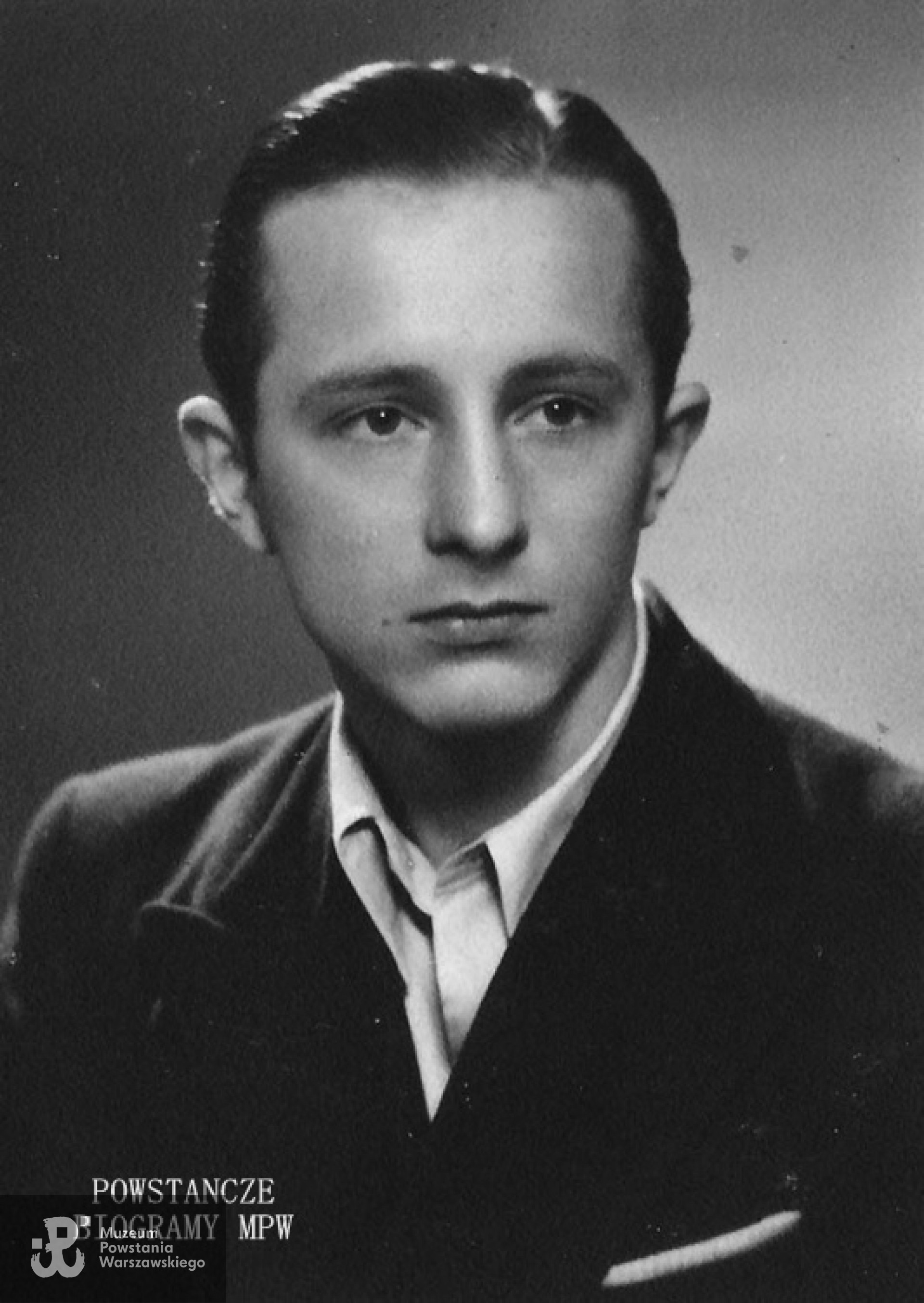 Andrzej Kujawski ps. "Nowak" (1919-1983). Fot. archiwum rodzinne.