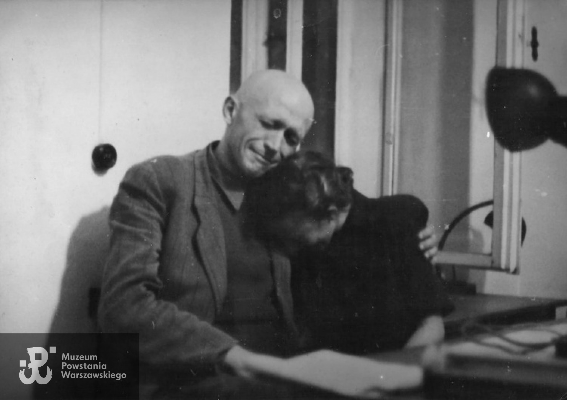 Łódź, lata 50-te. Łucja Pierzchałko ( Dutkiewicz) ze Stefanem Rodkiewiczem ps."Lech".  Zdjęcie z archiwum rodzinnego córki.