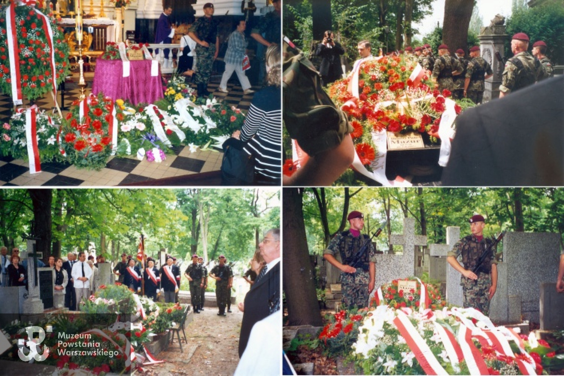 Pogrzeb Dionizego Piotra Mazura w grobie rodzinnym odbył się na Cmentarzu Powązkowskim w dniu 27 maja 2002 r. przy udziale pocztu sztandarowego 7. Pułku Ułanów Lubelskich AK "Jeleń" oraz plutonu honorowego 7. Dywizjonu Ułanów Lubelskich z 25. Brygady Kawalerii Powietrznej, który przejął tradycję Pułku.