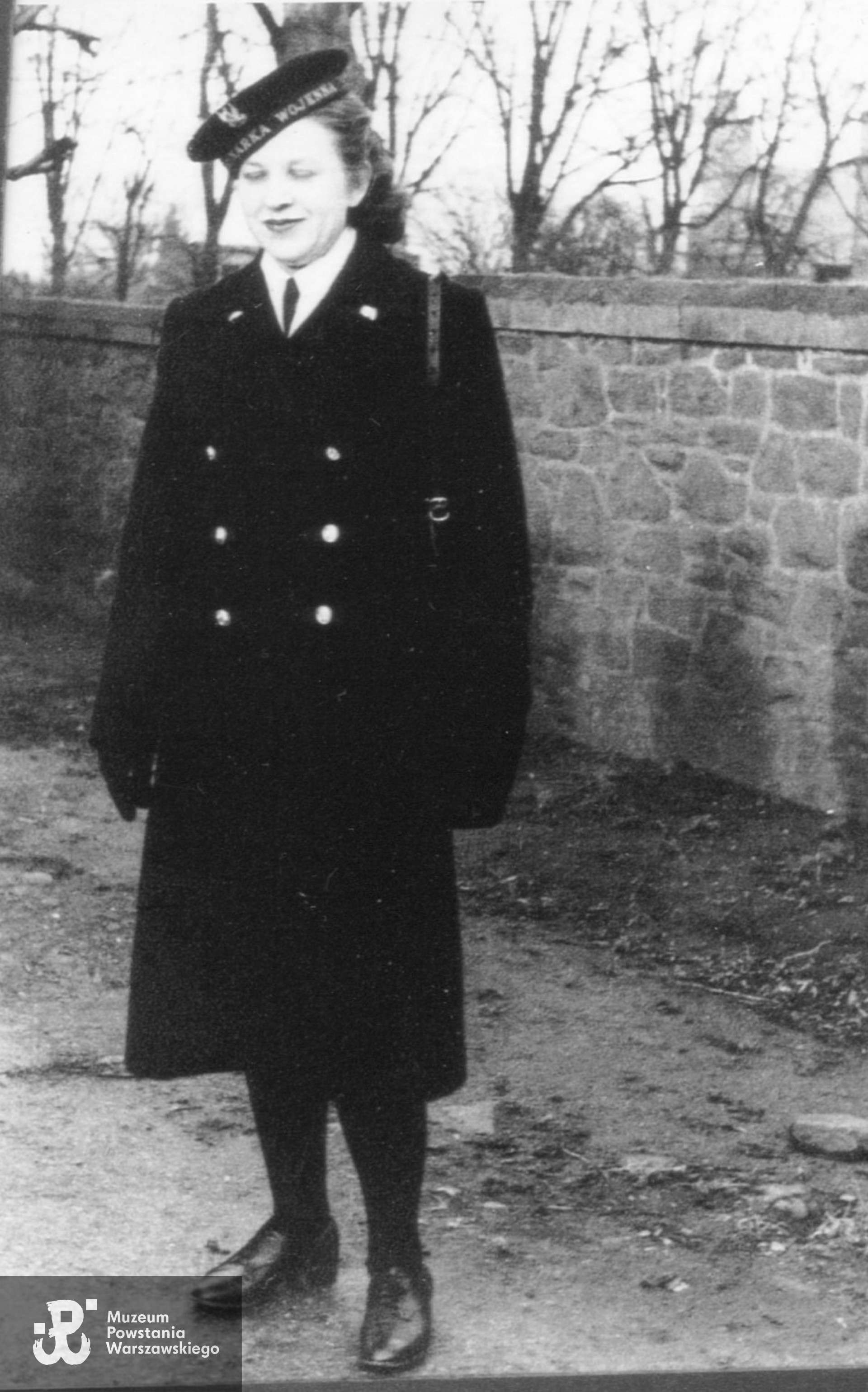 Zofia Siemaszko - Anglia, 1945-1946 rok. Fot.  ze zbiorów Muzeum Powstania Warszawskiego - materiały do Słownika Biograficznego Uczestników PW, zasób Pokoju Kombatanta