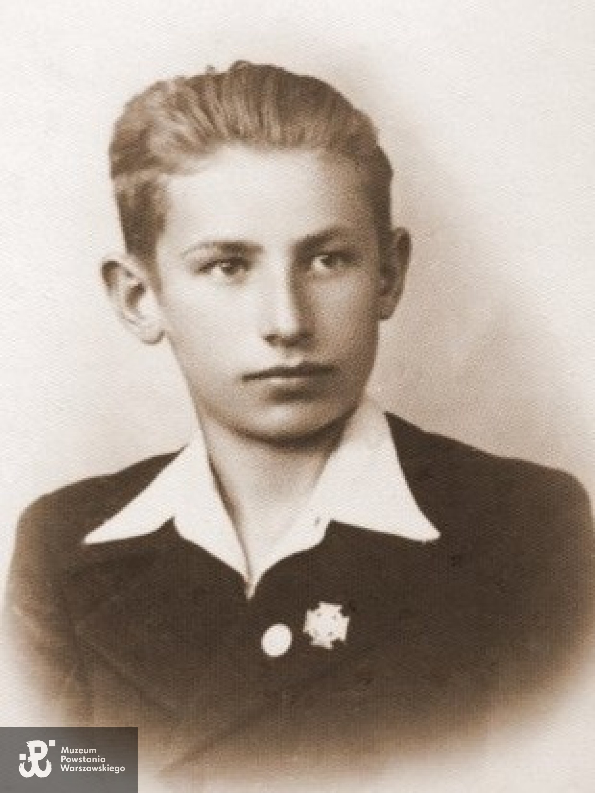 Tadeusz Klotz "Ted", "Smutny" (1926-1945). Fot. nadesłał p. Krystian Manukyan, źródło https://www.myheritage.pl