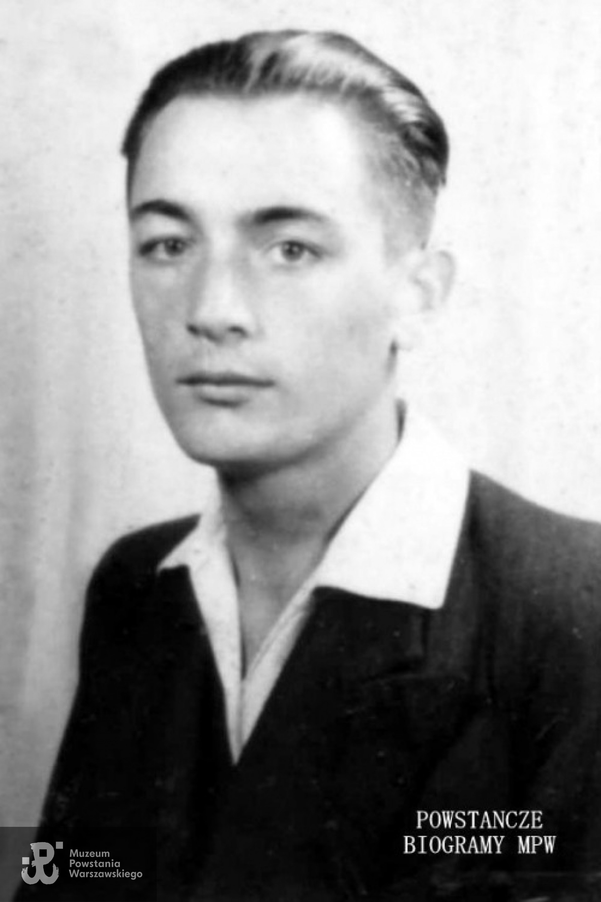 Stanisław Oleksiak ps. "Kruk" - lata 30 -te. Fot. archiwum rodzinne / materiały do Słownika Uczestników PW