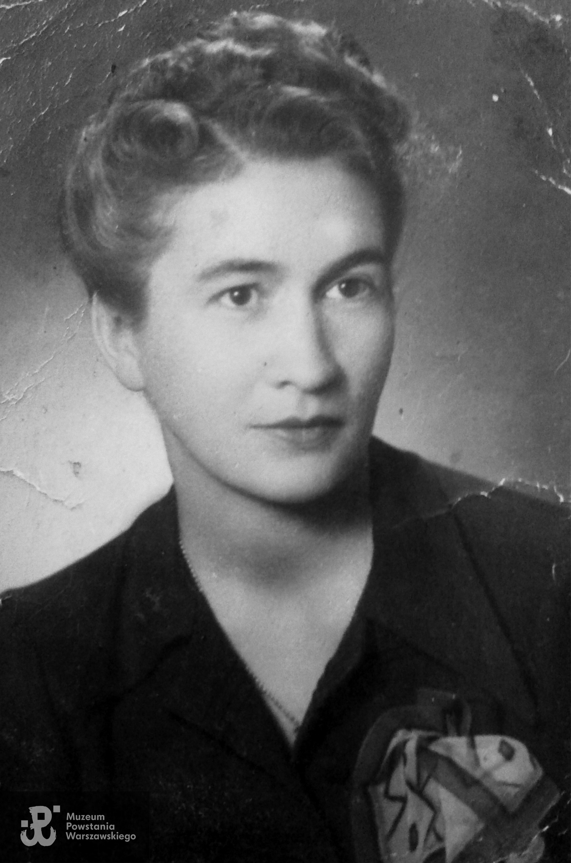Maria Umińska - fotografia portretowa, 1940 rok. Fot. ze zbiorów rodzinnych, udostępnił p. Janusz Bielicki