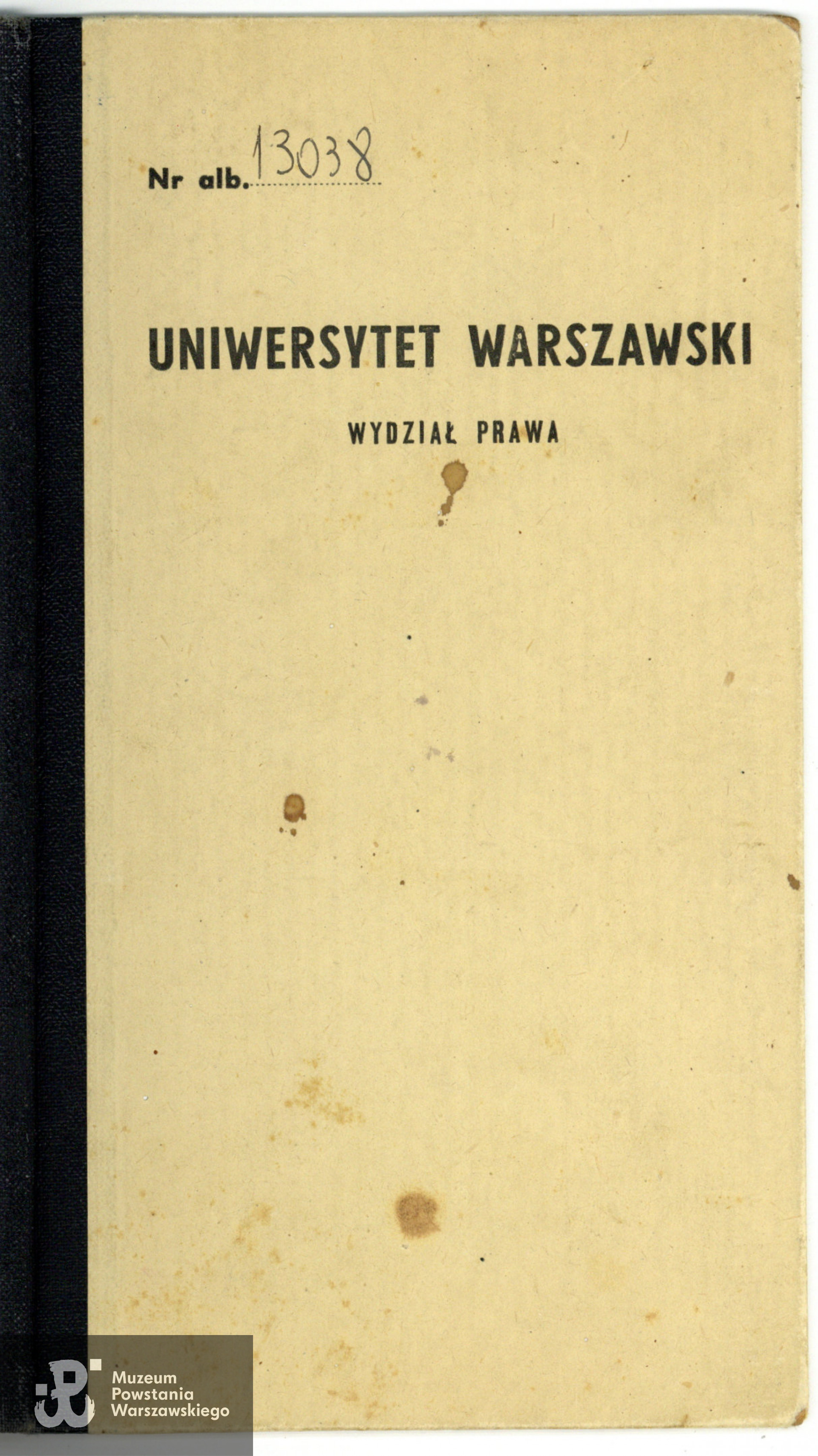  Ze zbiorów rodzinnych p. Arkadiusza Kowalewskiego, syna Powstańca. Skany wykonano w Muzeum Powstania Warszawskiego, 08/2022.