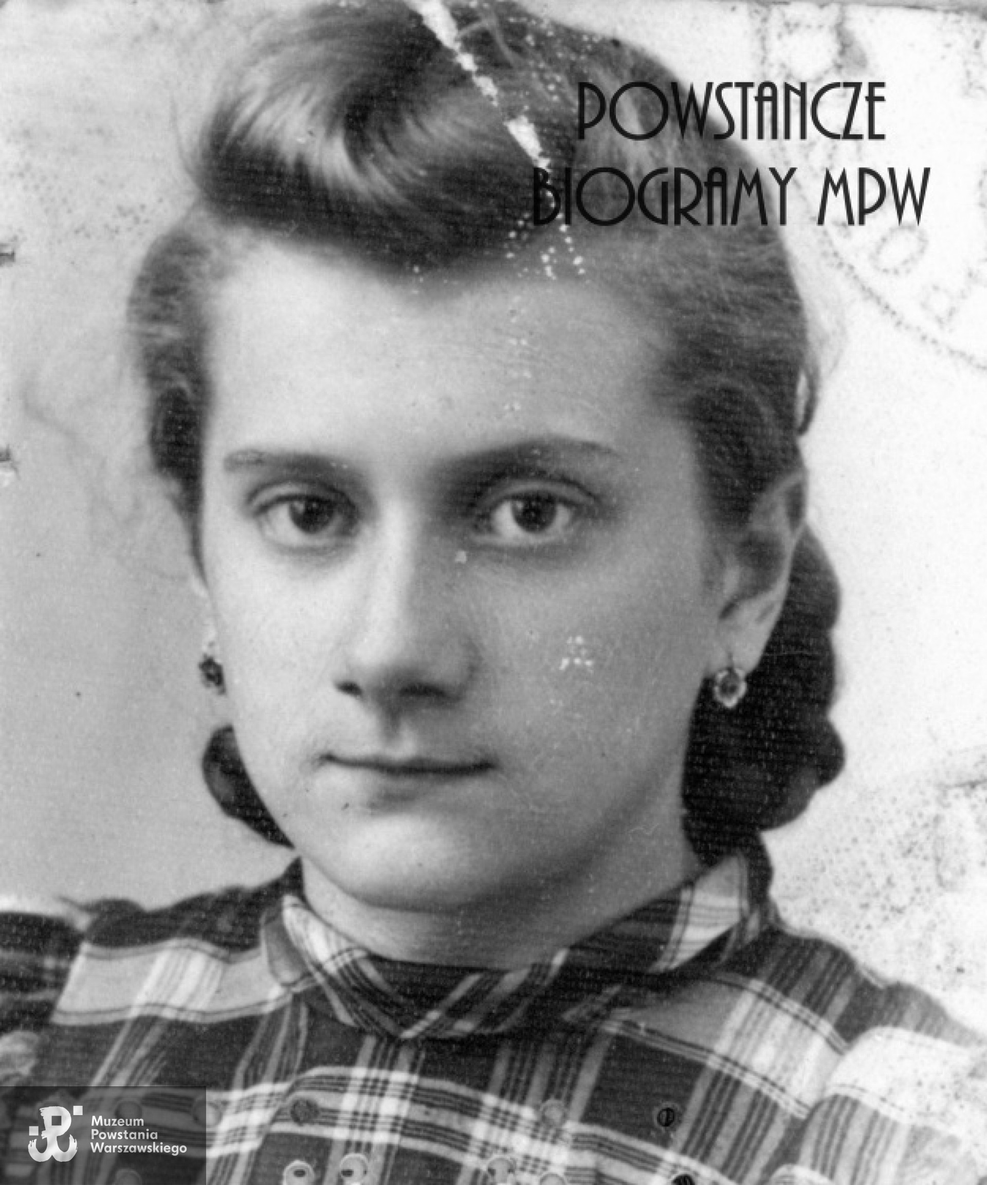 st. strz. Helena Szymczyńska "Pantera". Fot. legitymacyjna ze zbiorów Muzeum Powstania Warszawskiego, sygn. P/8561