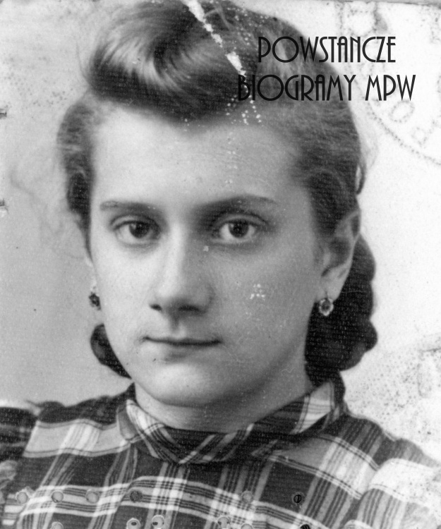 st. strz. Helena Szymczyńska "Pantera". Fot. legitymacyjna ze zbiorów Muzeum Powstania Warszawskiego, sygn. P/8561