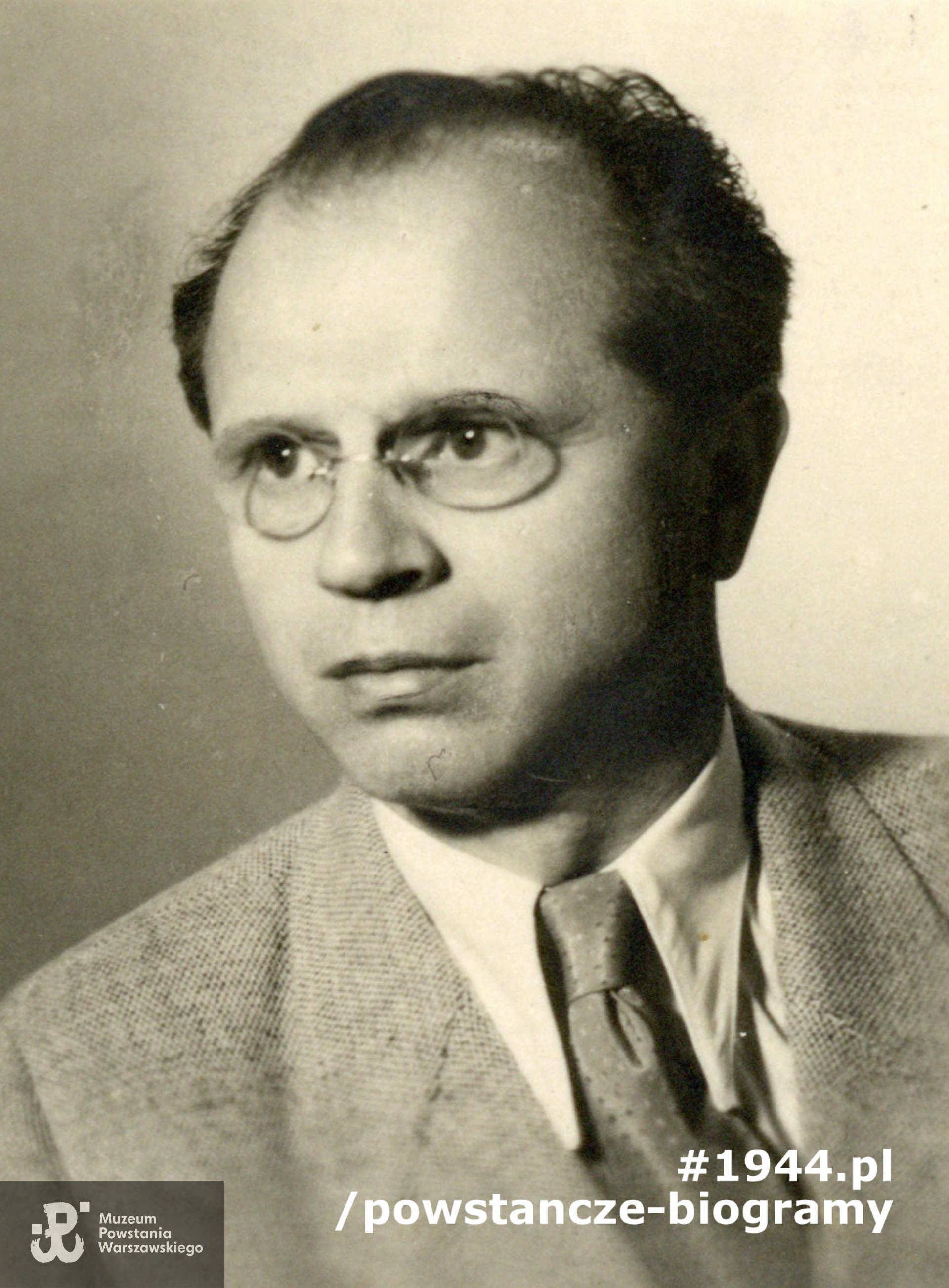 Stanisław Zarzycki ps. "Zygmunt" (1902-1991). Fot. ze zbiorów Muzeum Powstania Warszawskiego, sygn. P/3918, dar p. Bożeny Drozd