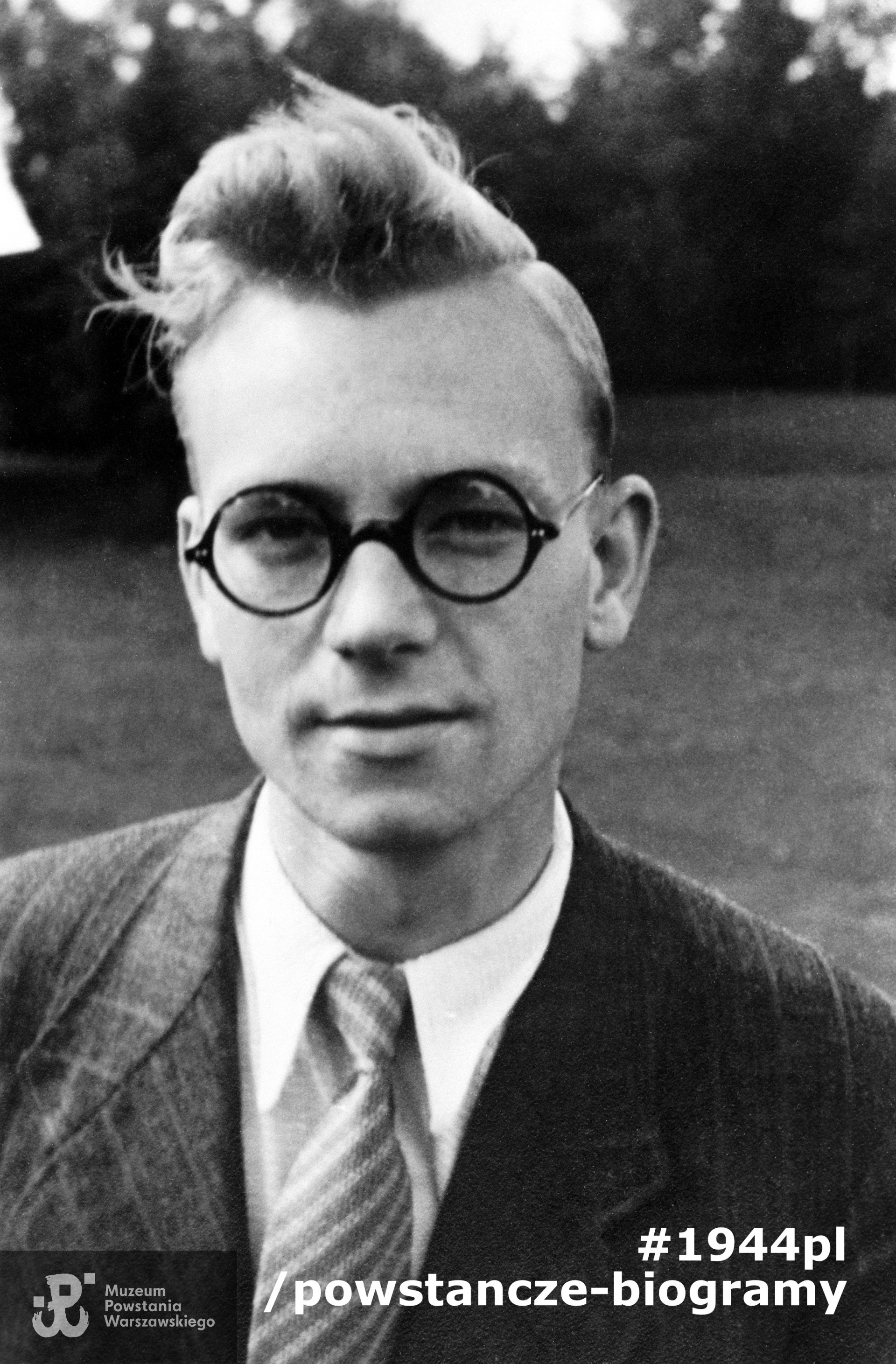 Józef Jan Szamborski "Medyk" (1921-2008). Fot. ze zbiorów Muzeum Powstania Warszawskiego - batalion Zośka