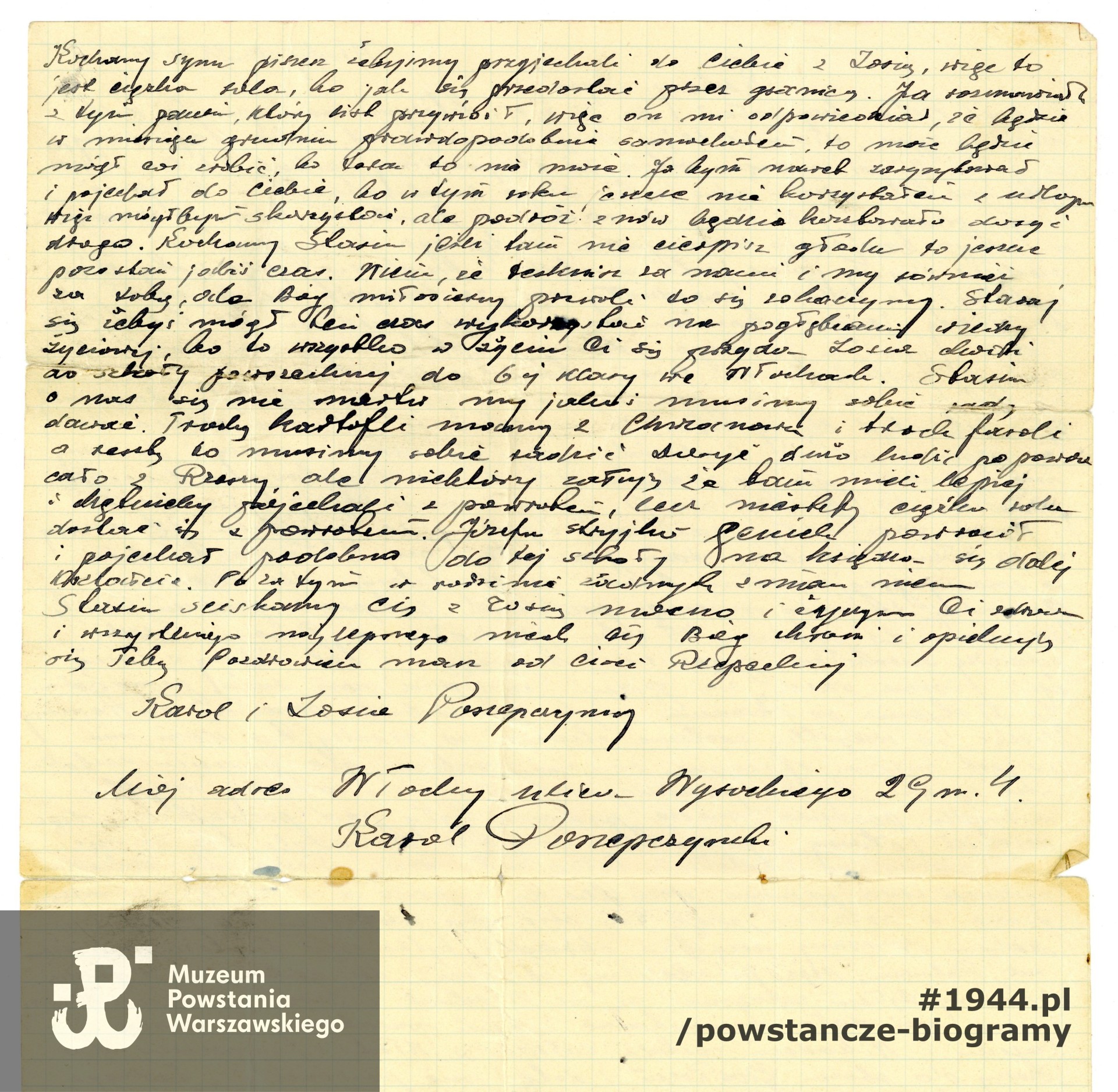 Z archiwum rodzinnego syna, p. Jerzego Poszepczyńskiego