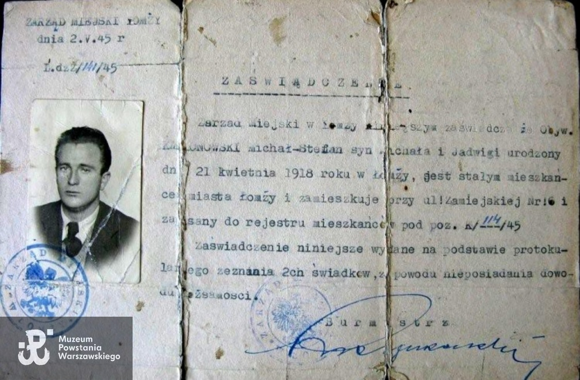 Z archiwum Marka Kamionowskiego