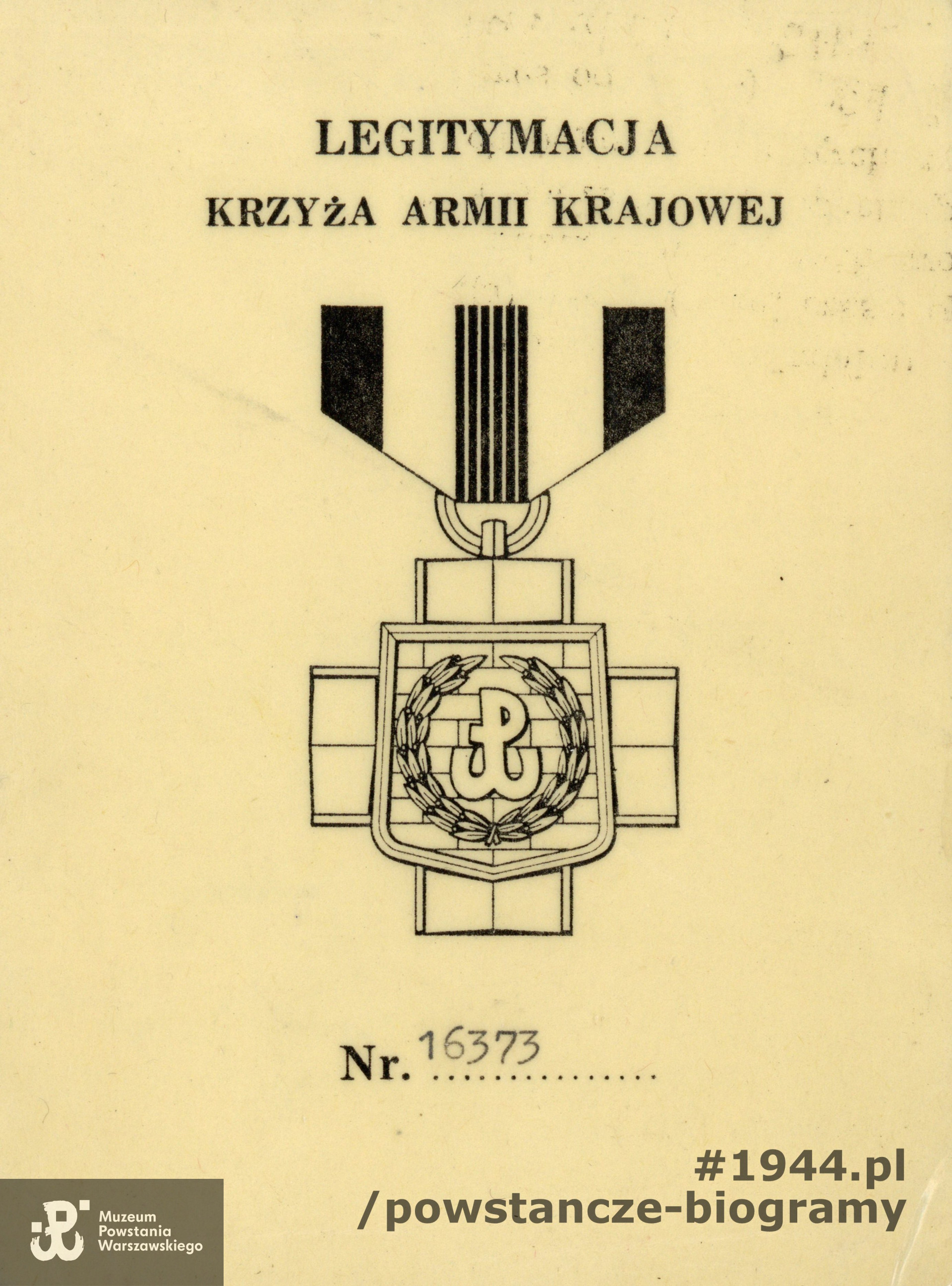 Udostępnił p. Marek Królikiewicz  "Grot"