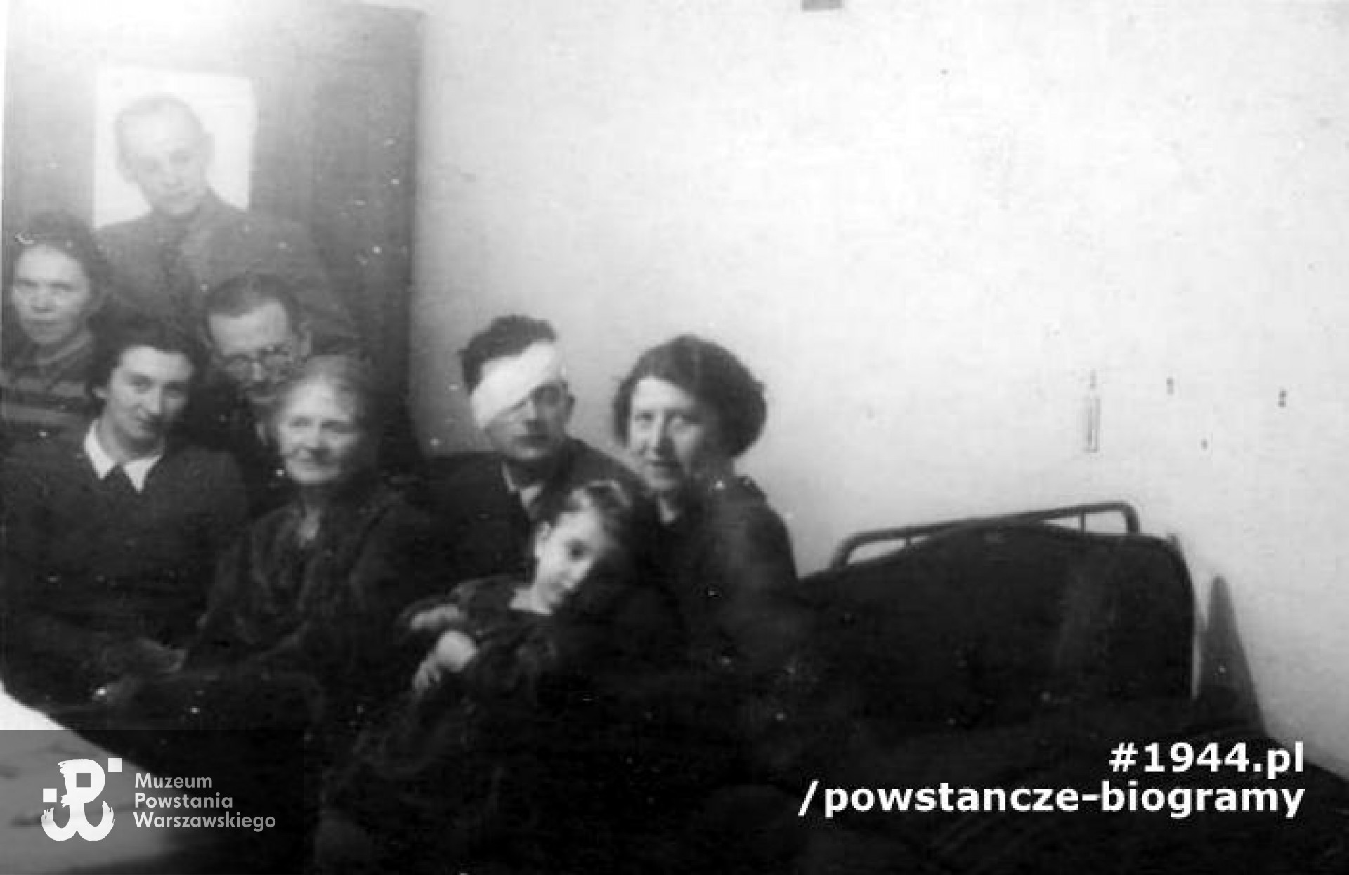 Marian Franciszek Gorzeński z rodziną. Fot. z archiwum rodzinnego siostry