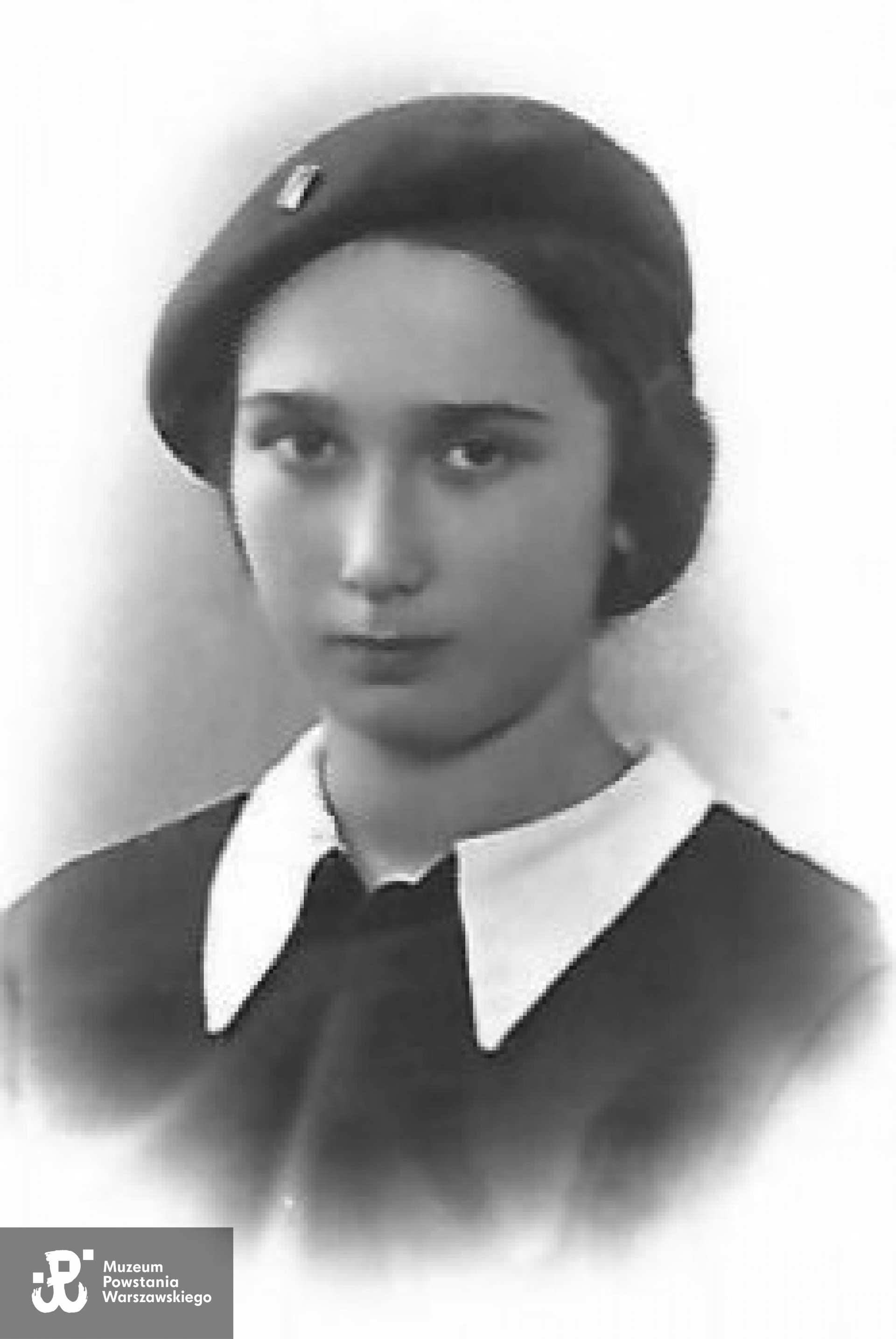 Janina Myślicka - fotografia szkolna, 1938 rok