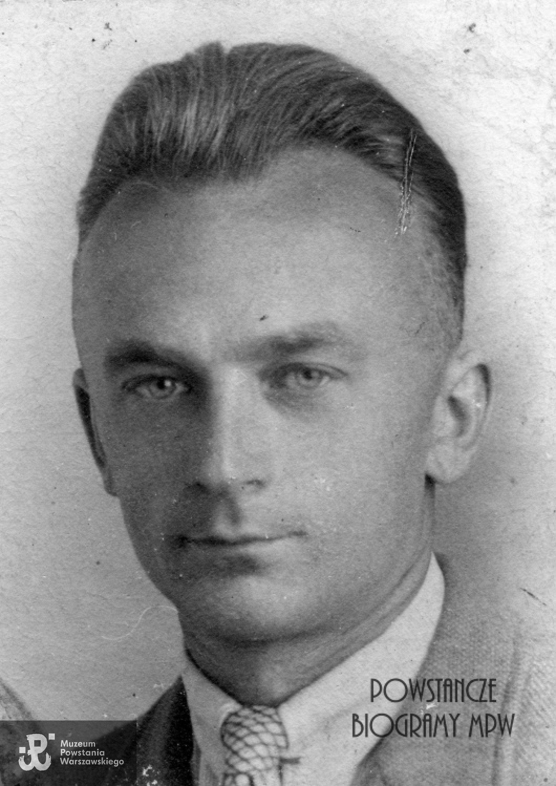 Czesław Laszkiewicz ps. "Cecho" (1920-1993) Fot. AR MPW