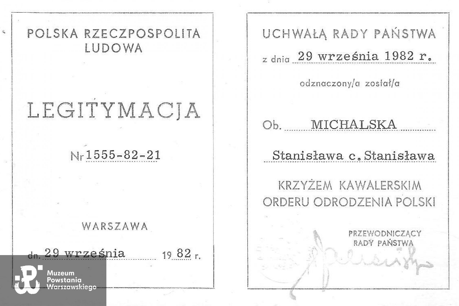 Z archiwum rodzinnego córki, p. Jolanty Gwardeckiej