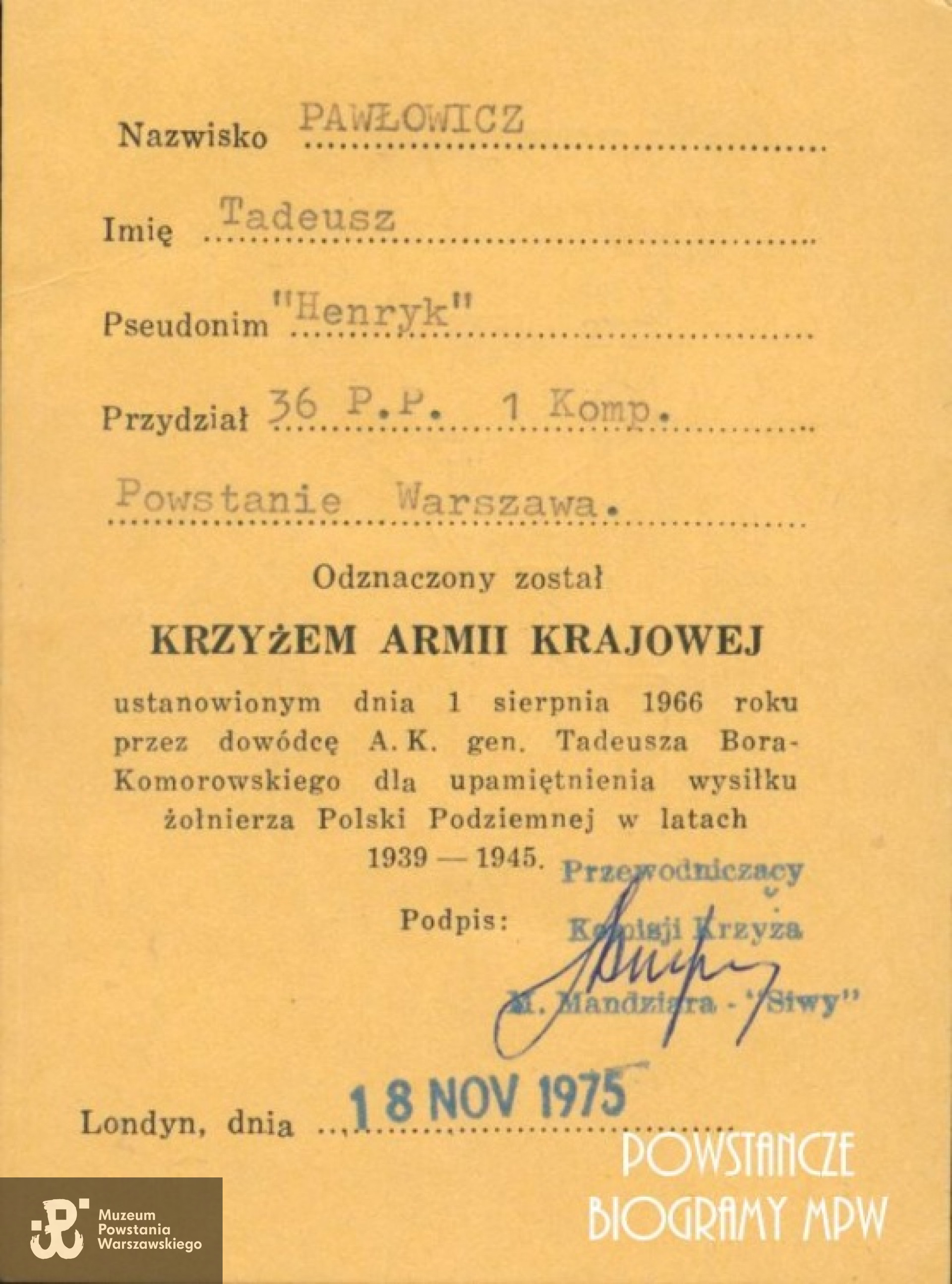 Fot. archiwum rodzinne