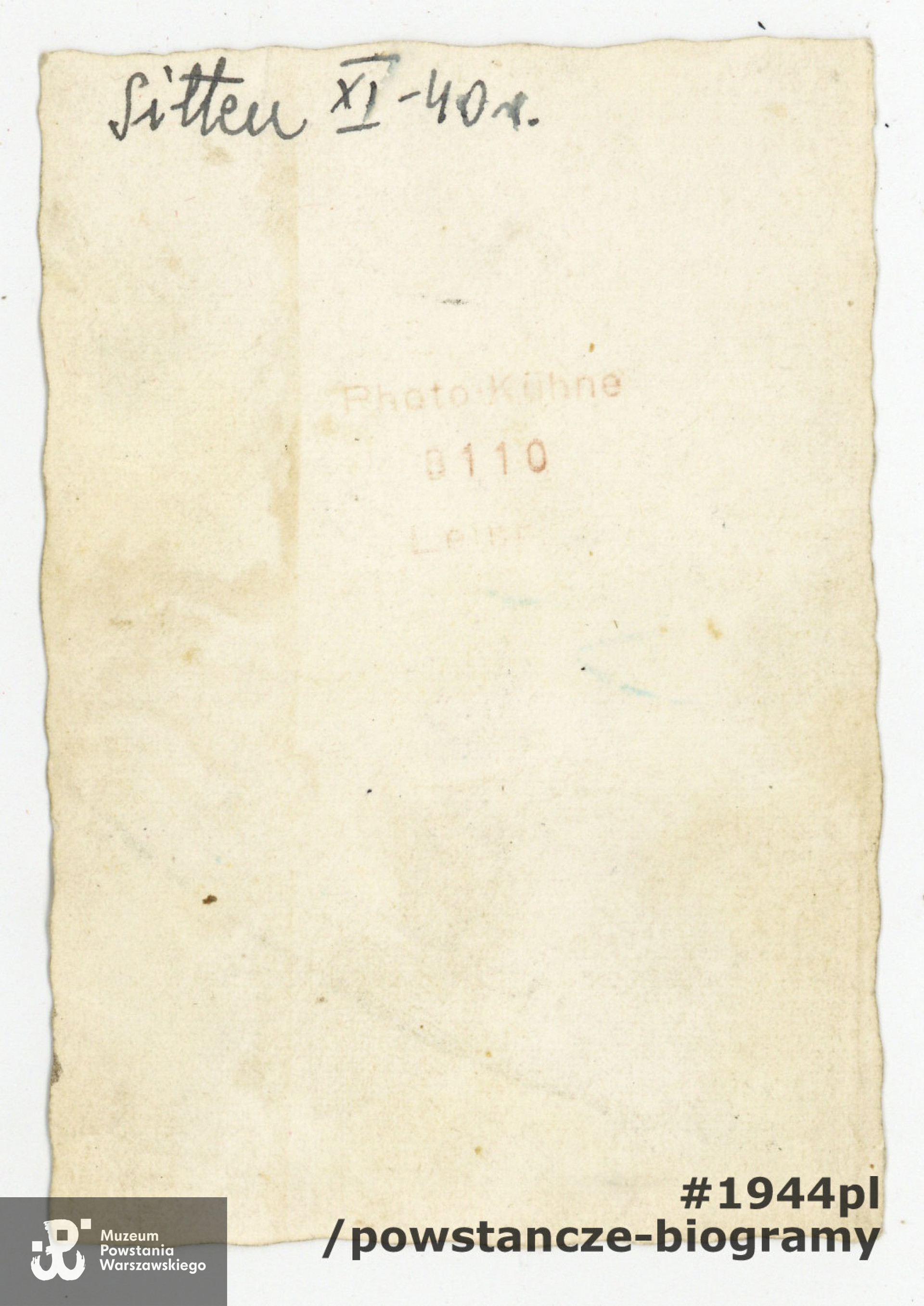 Ze zbiorów Muzeum Powstania Warszawskiego, sygn.  P/9259/19