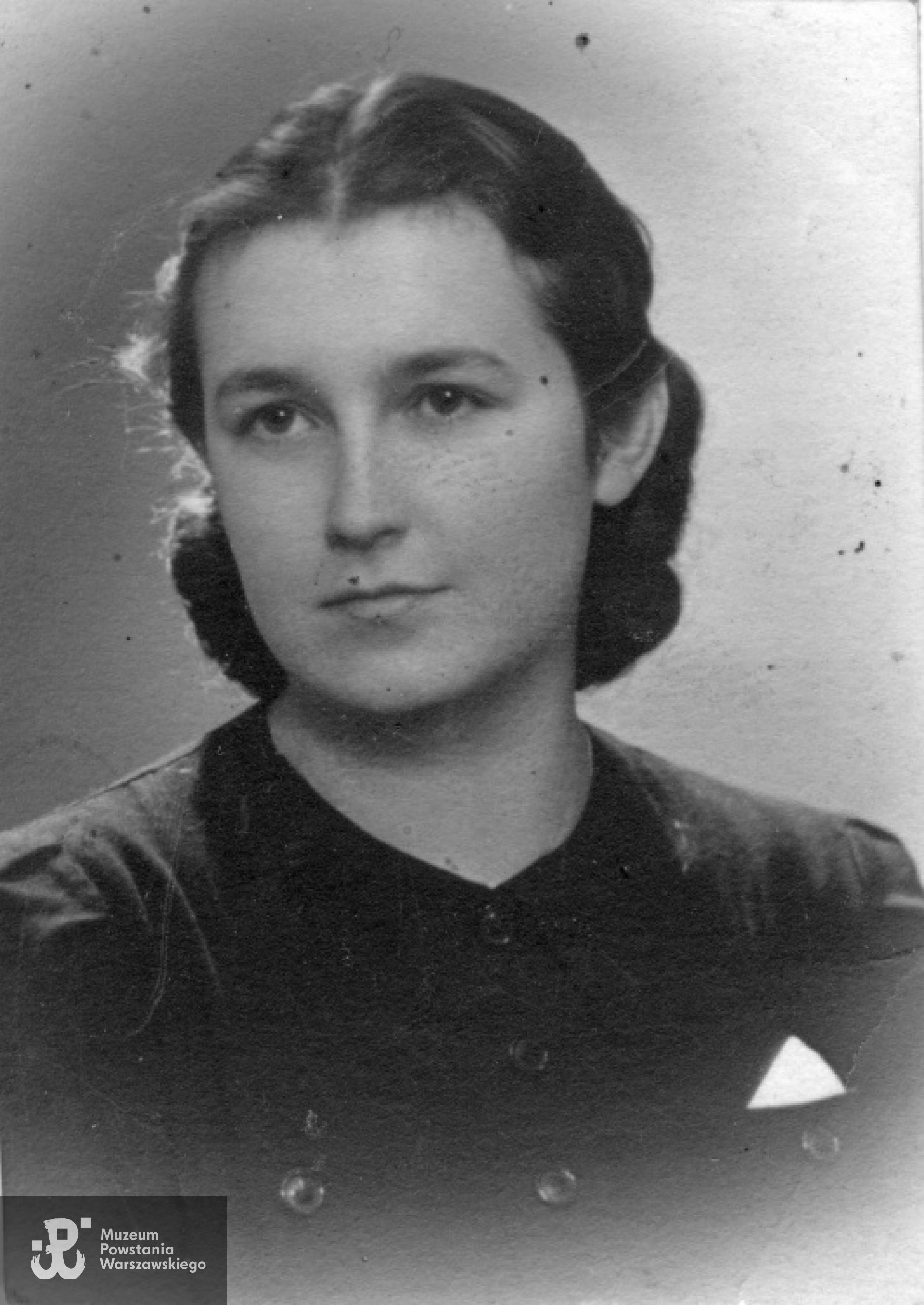 Sanit. Wanda Zaborowska (1920-1944). Fot. z archiwum rodzinnego, udostępniła p. Hanna Zaremba