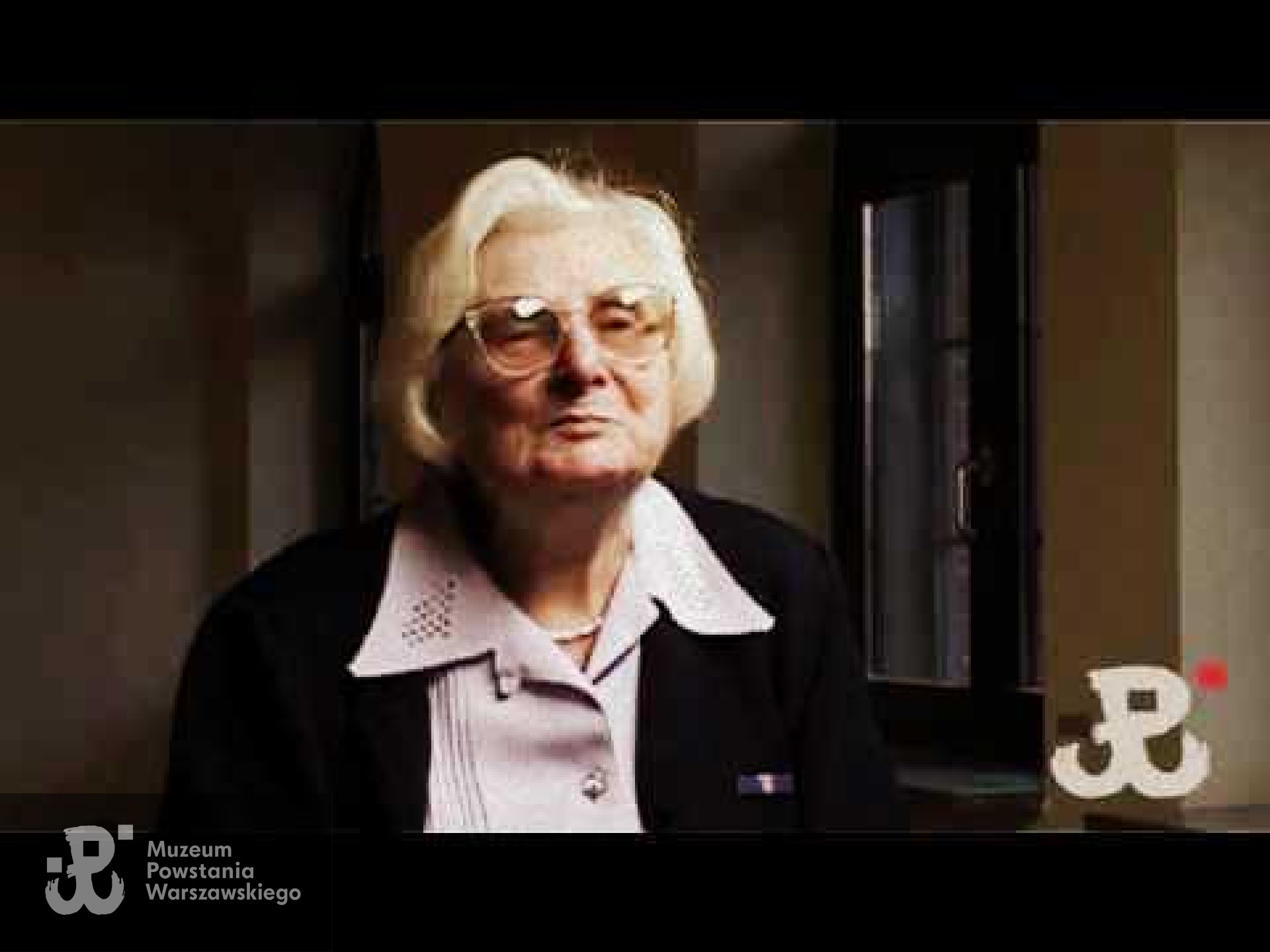 Jadwiga Wanda Podrygałło "Isia"  - 2004 rok. Fot. Archiwum Historii Mówionej Muzeum Powstania Warszawskiego