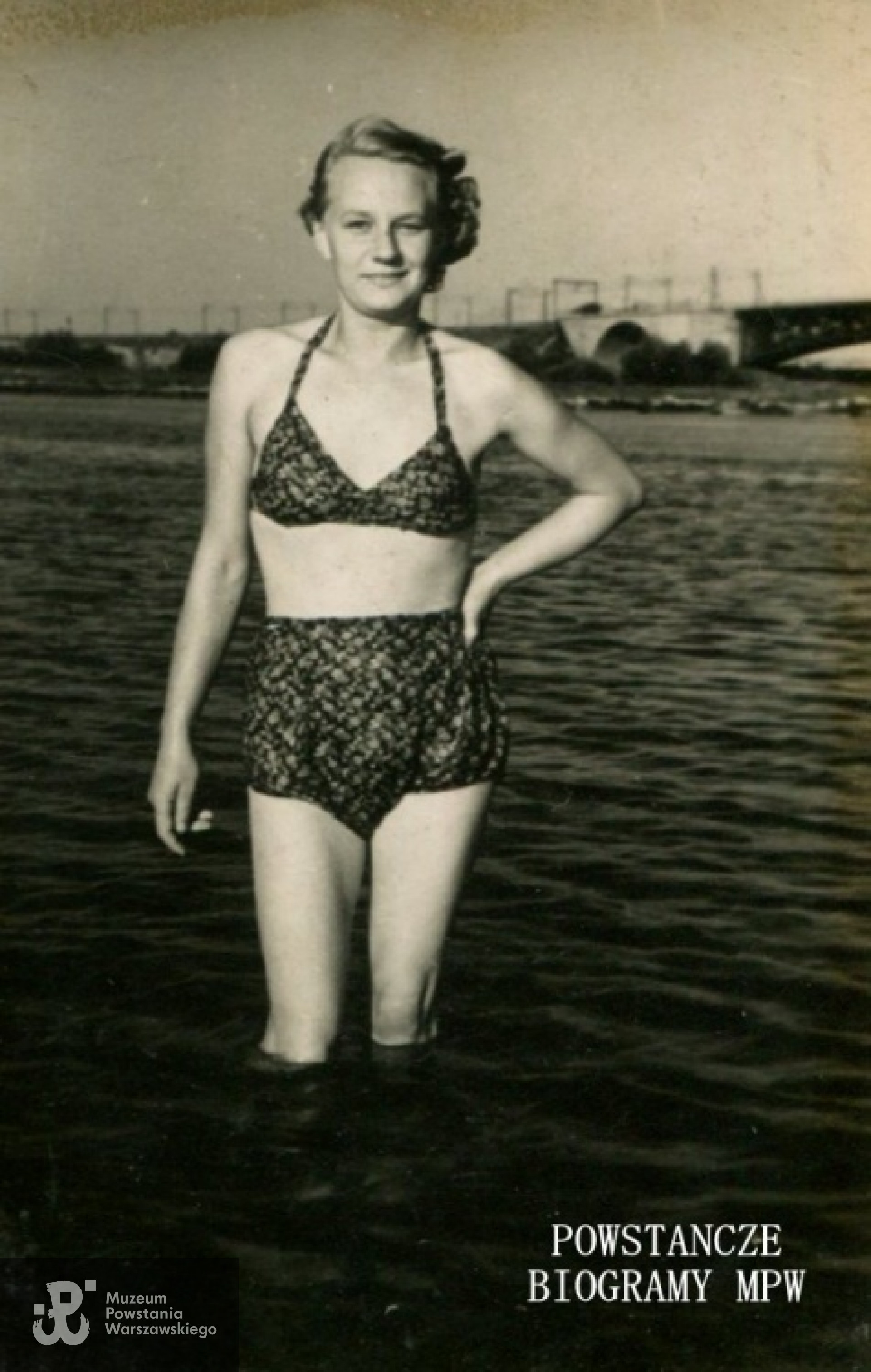 Nad Wisłą - 1951 r.  Fot. archiwum rodzinne