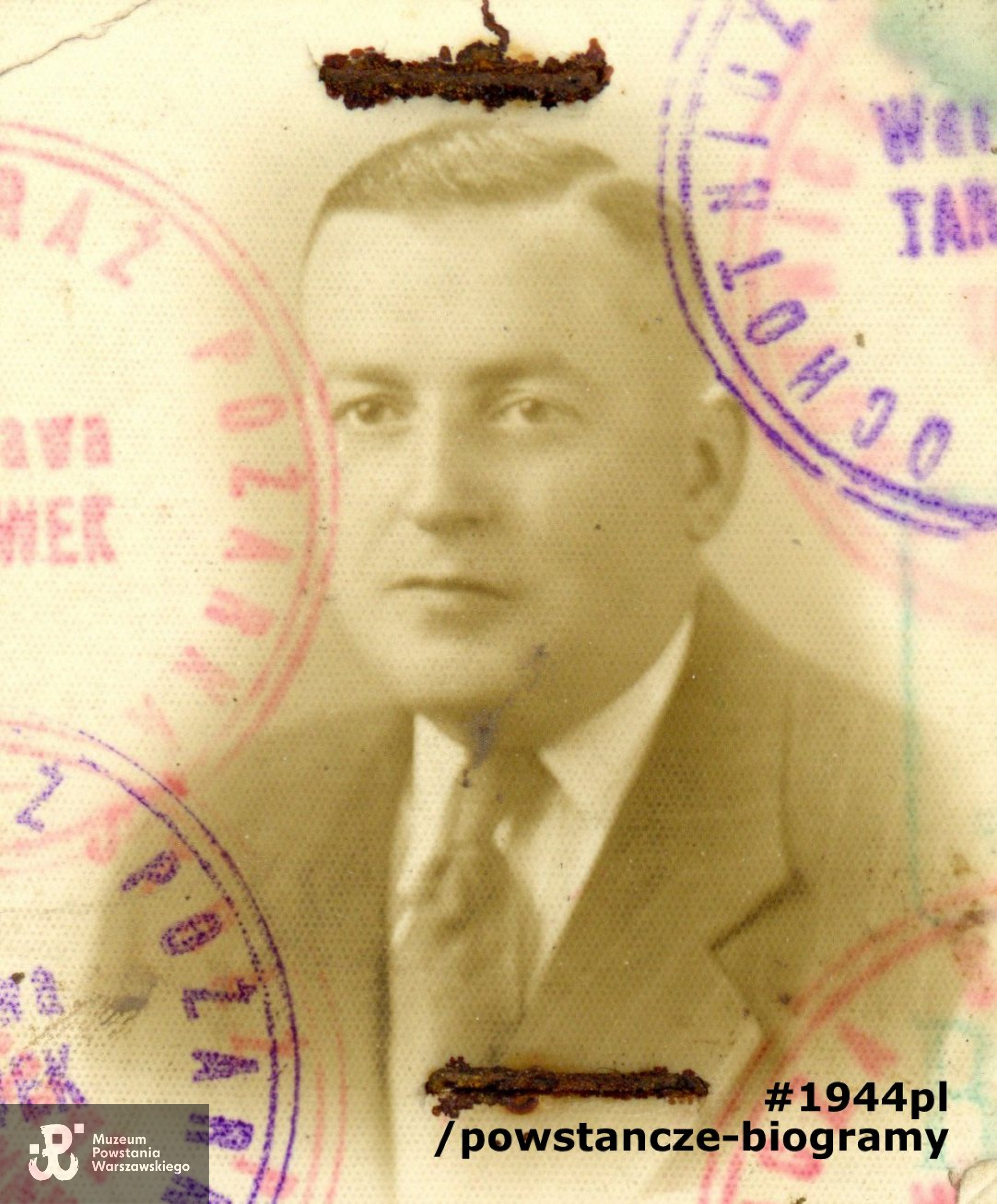 Stefan Gagaszka "Stefan". Fot. z archiwum rodzinnego p. Adama Gagaszki 