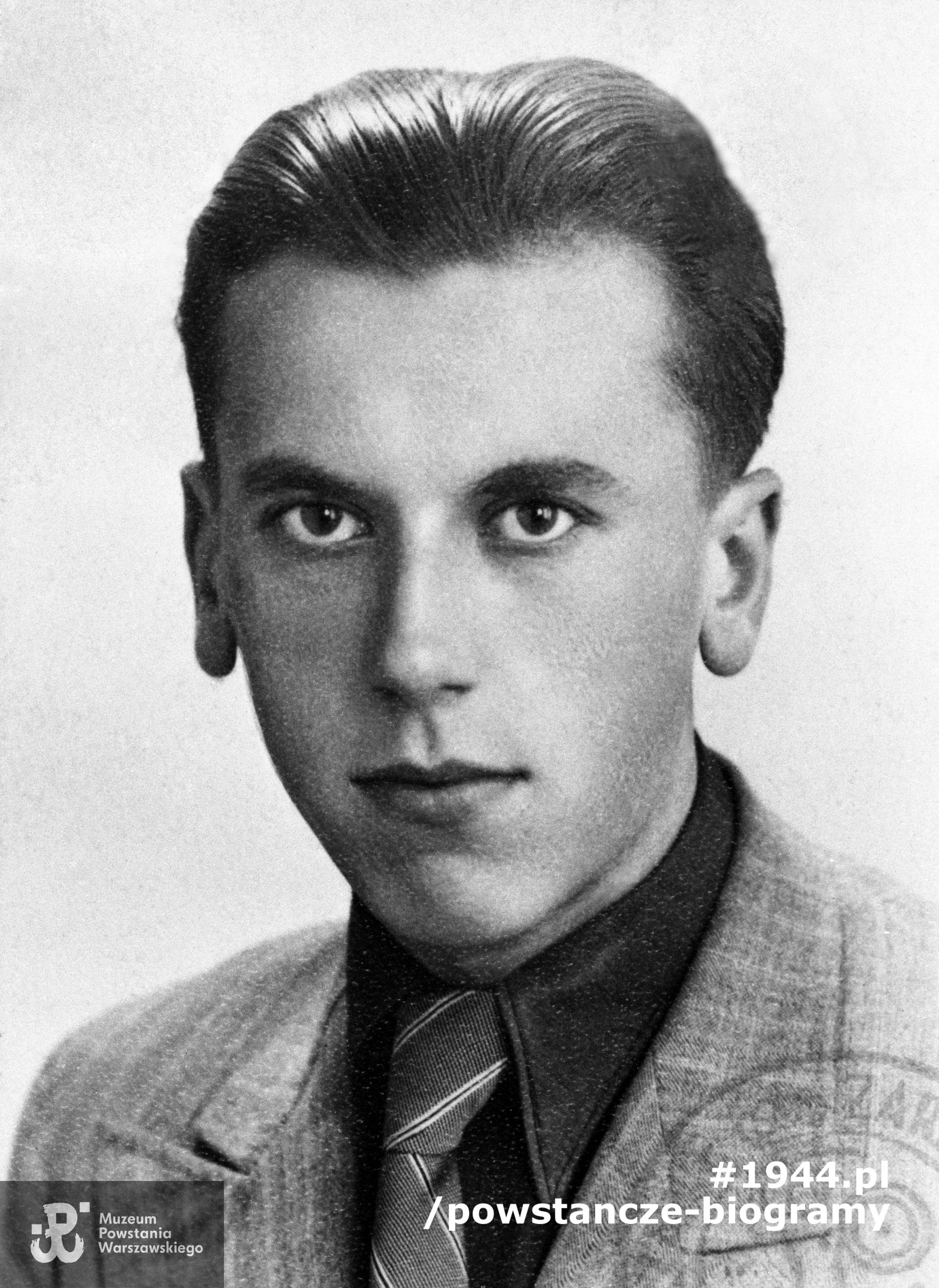 st. strz. Robert Gago "Max" (1923-2002). Fot.  ze zbiorów Muzeum Powstania Warszawskiego - batalion "Zośka"