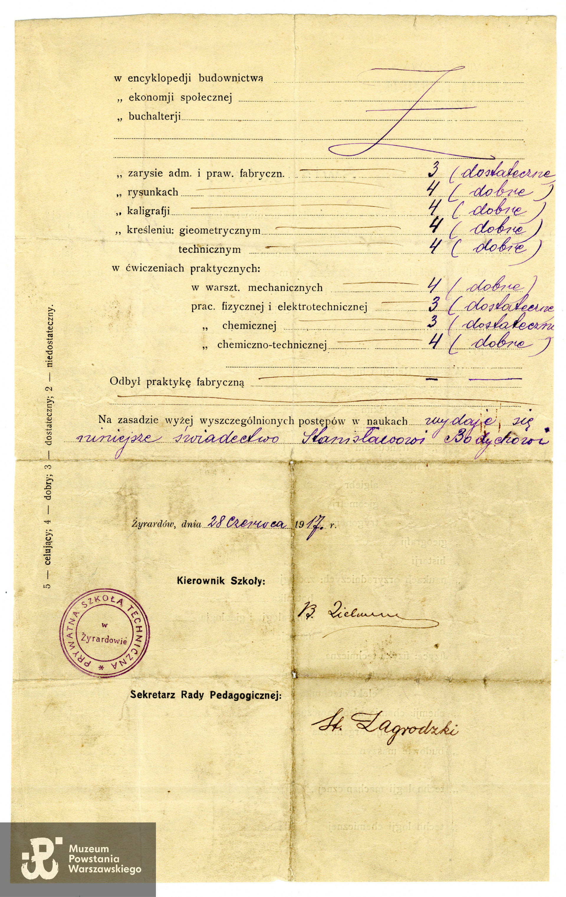 Ze zbiorów rodzinnych, udostępnił p. Tomasz Bodych, wnuk Powstańca