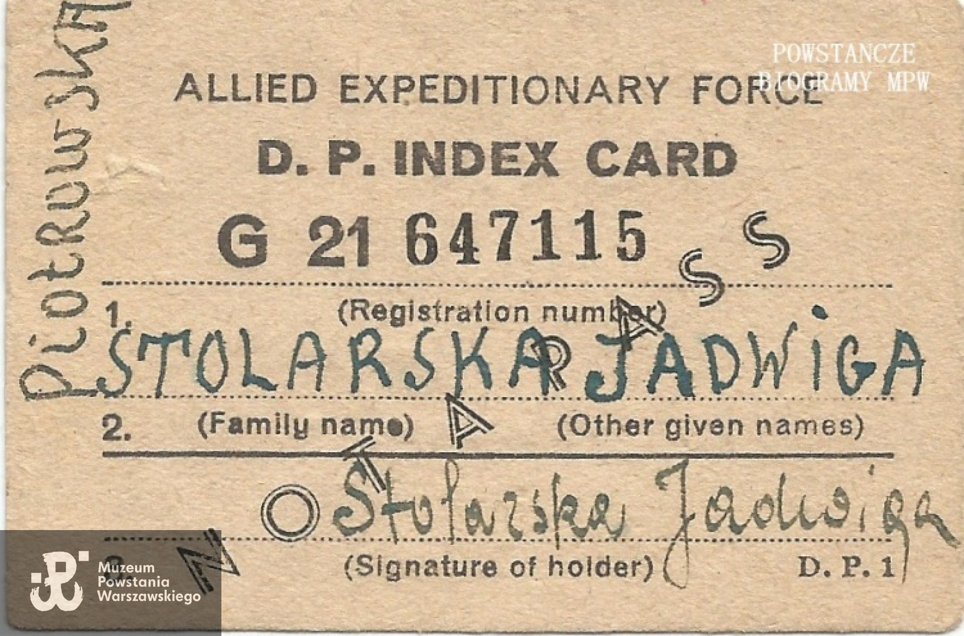 Fot. z archiwum rodzinnego Magdaleny Wrombel z d. Piotrowskiej.