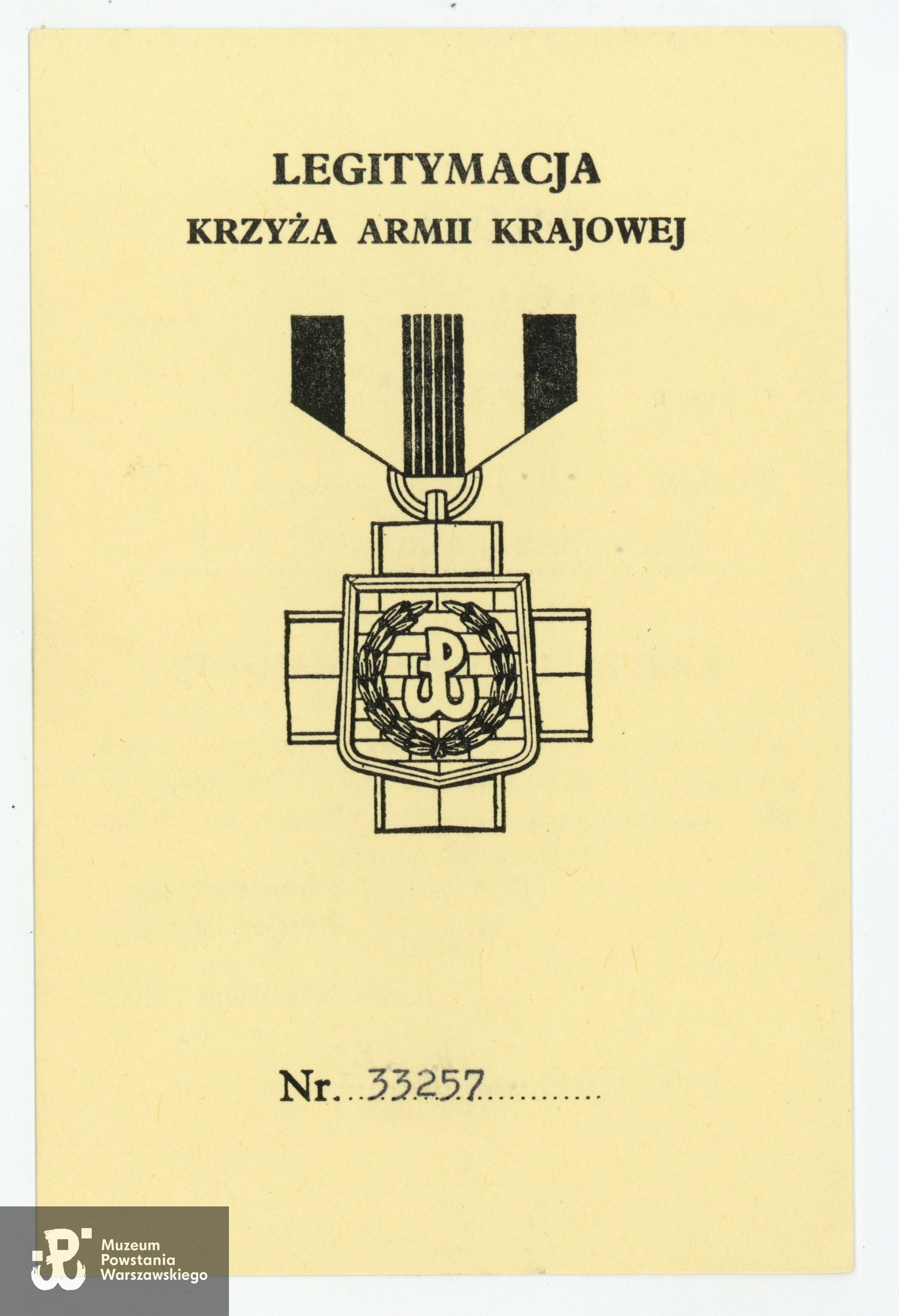 Ze zbiorów Muzeum Powstania Warszawskiego