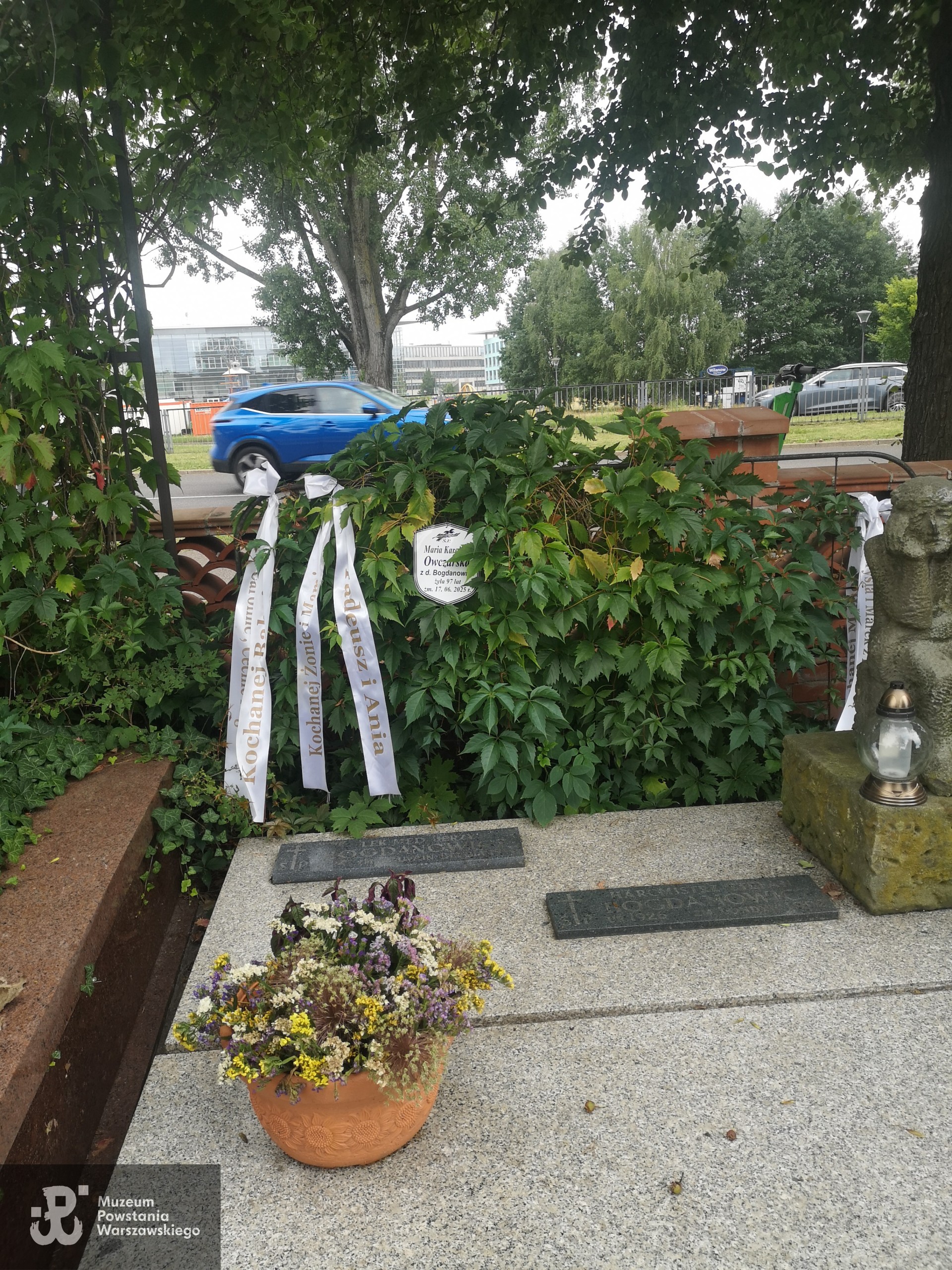 Cmentarz w Wilanowie, lipiec 2025. Fot. udostępniła p. Aleksandra Kłosowska