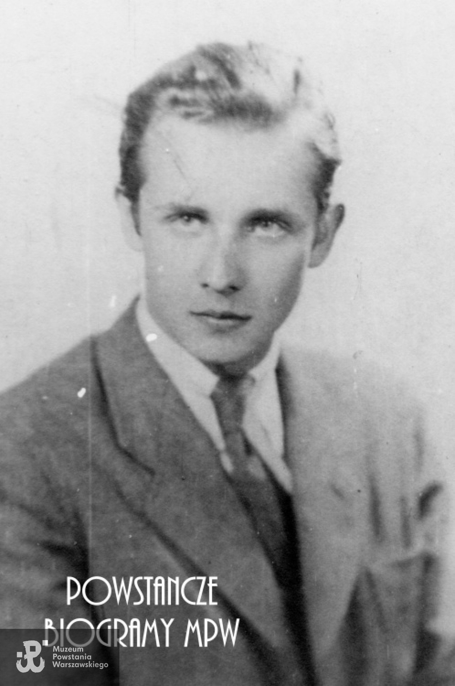 Andrzej Kołakowski "Wiąz" (1922-1944) Fot. archiwum rodzinne