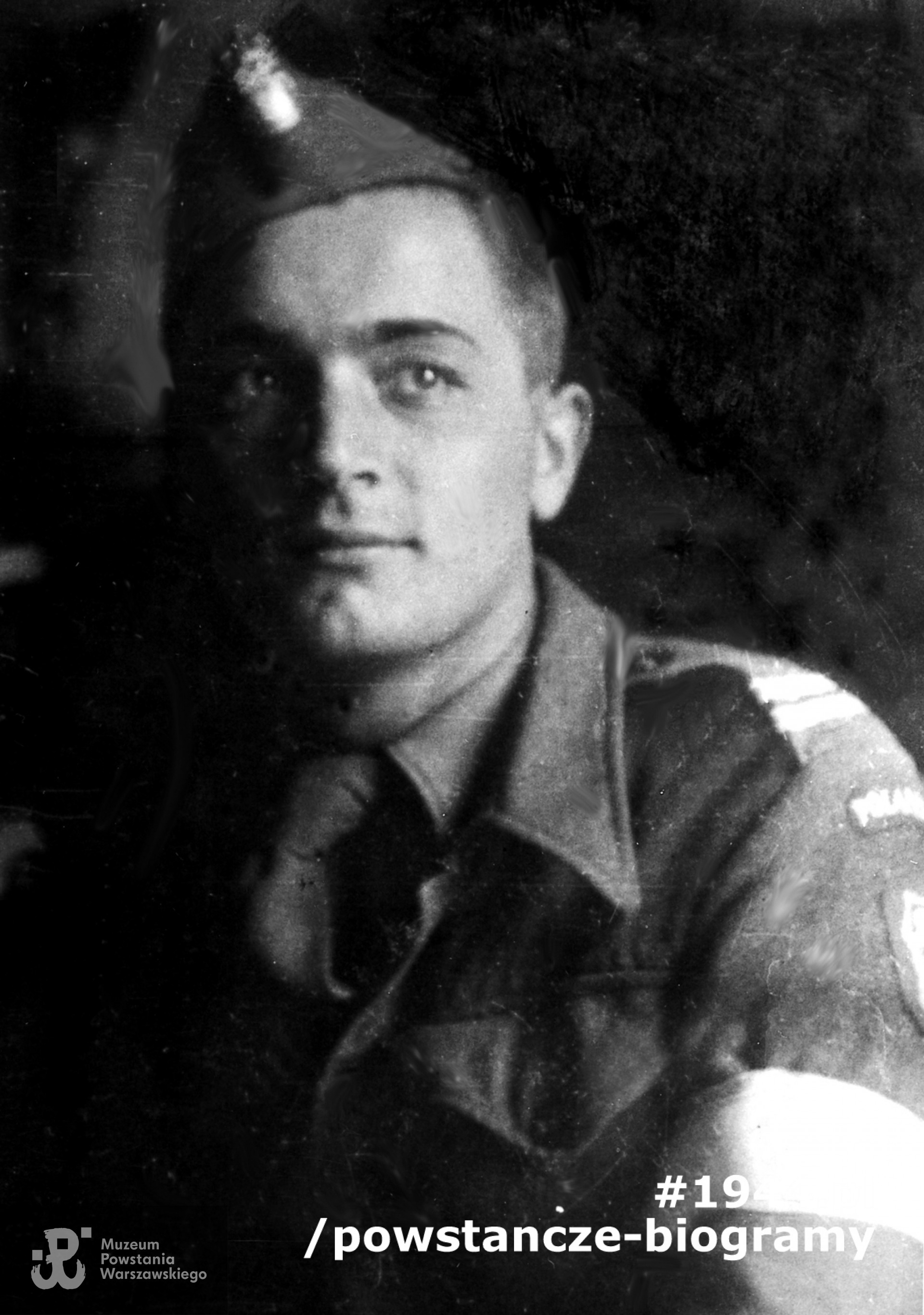 strz. Stanisław Oleksiak ps."Kruk", "Krukowski" (1923-2015). Fot. archiwum rodzinne / materiały do Słownika Uczestników PW