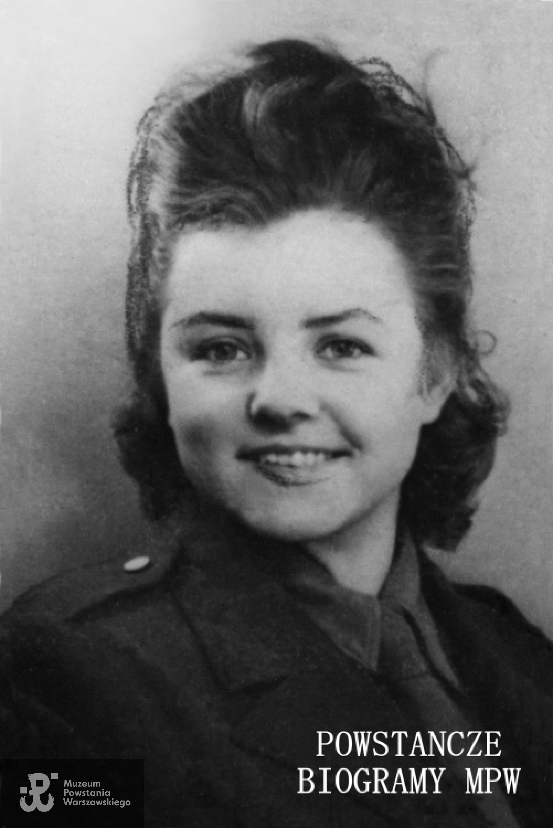 Irena Danuta Strzałkowska, po mężu Burzyńska "Danka" (1926-2008). Fot. archiwum prywatne