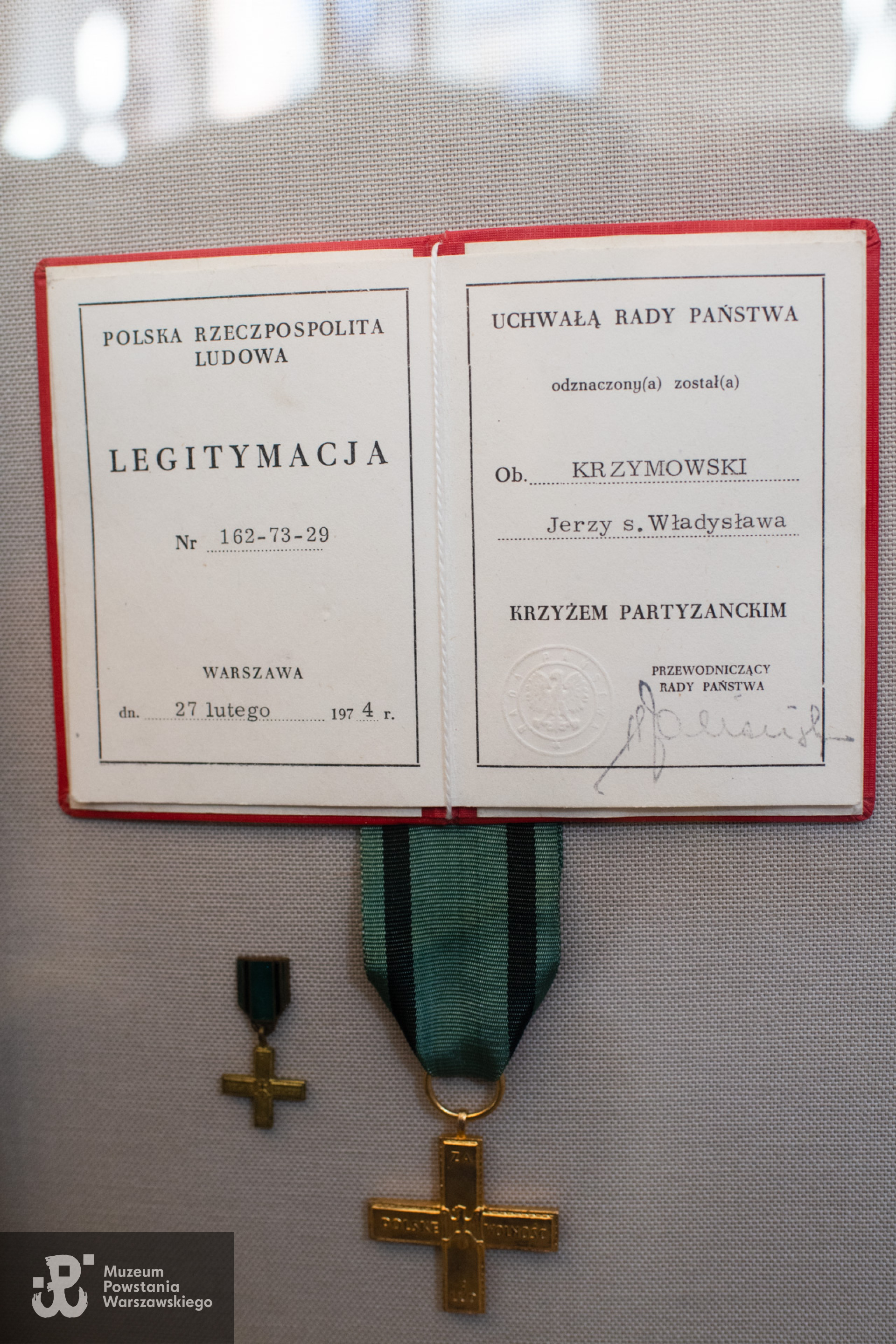 Ze zbiorów rodzinnych p. Anny Krzymowskiej-Hachuły, córki Jerzego Krzymowskiego.