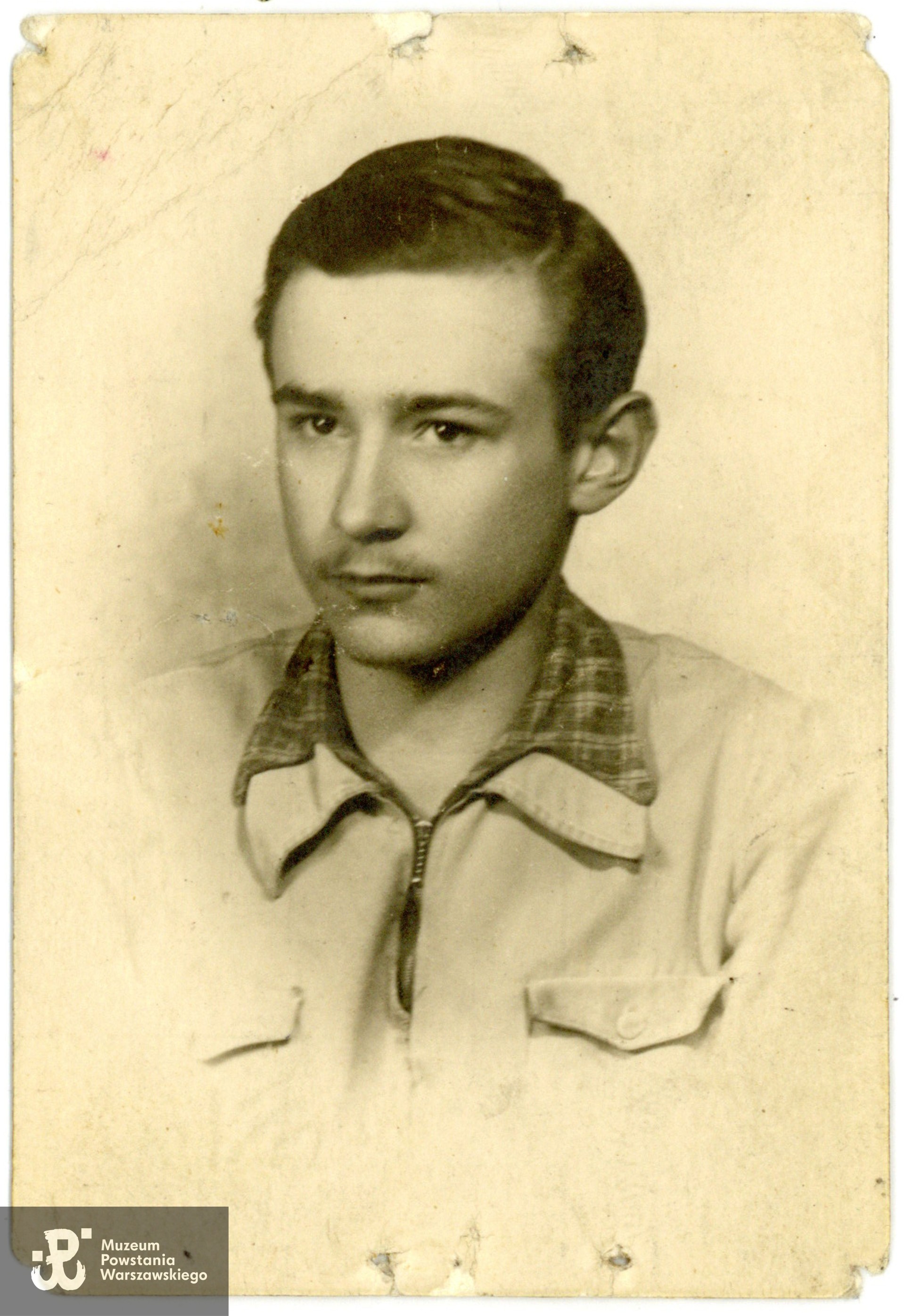 strz. Bolesław Marian Pileski "Pelikan" (1928-1944). Fot. ze zbiorów rodzinnych. Skan wykonano w Muzeum Powstania Warszawskiego, 07/2026