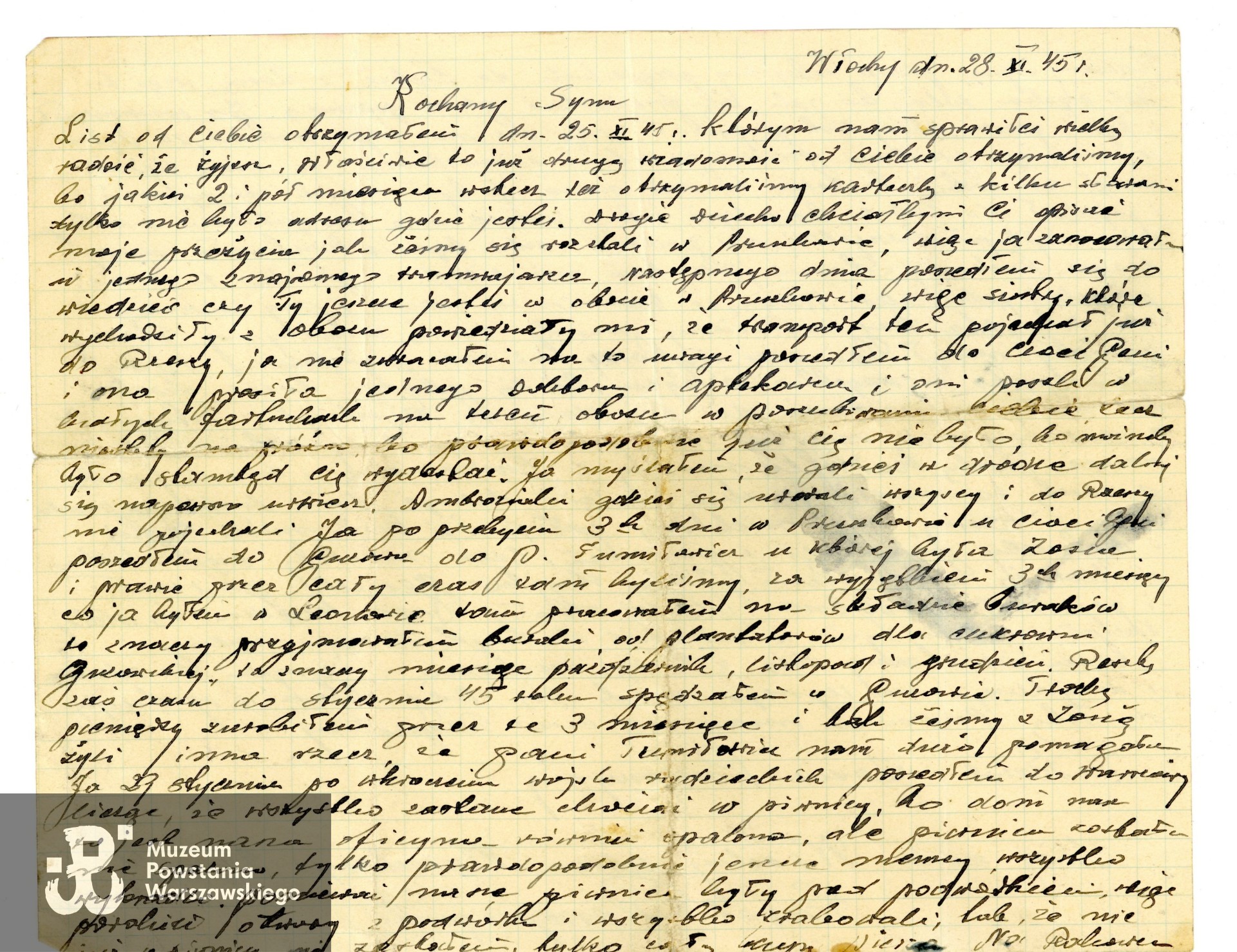 Z archiwum rodzinnego syna, p. Jerzego Poszepczyńskiego