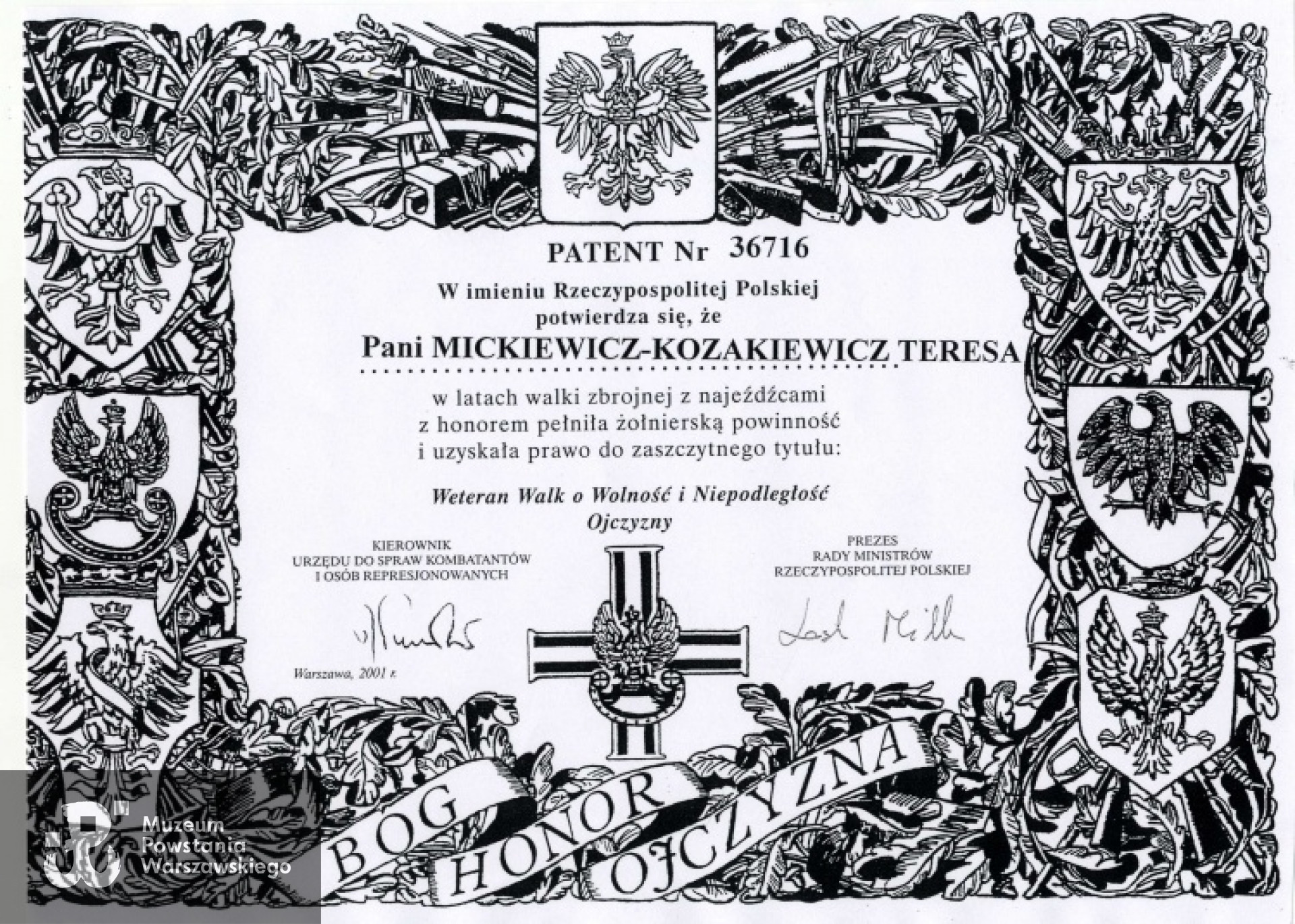 Z archiwum Teresy Mickiewicz - Kozakiewicz