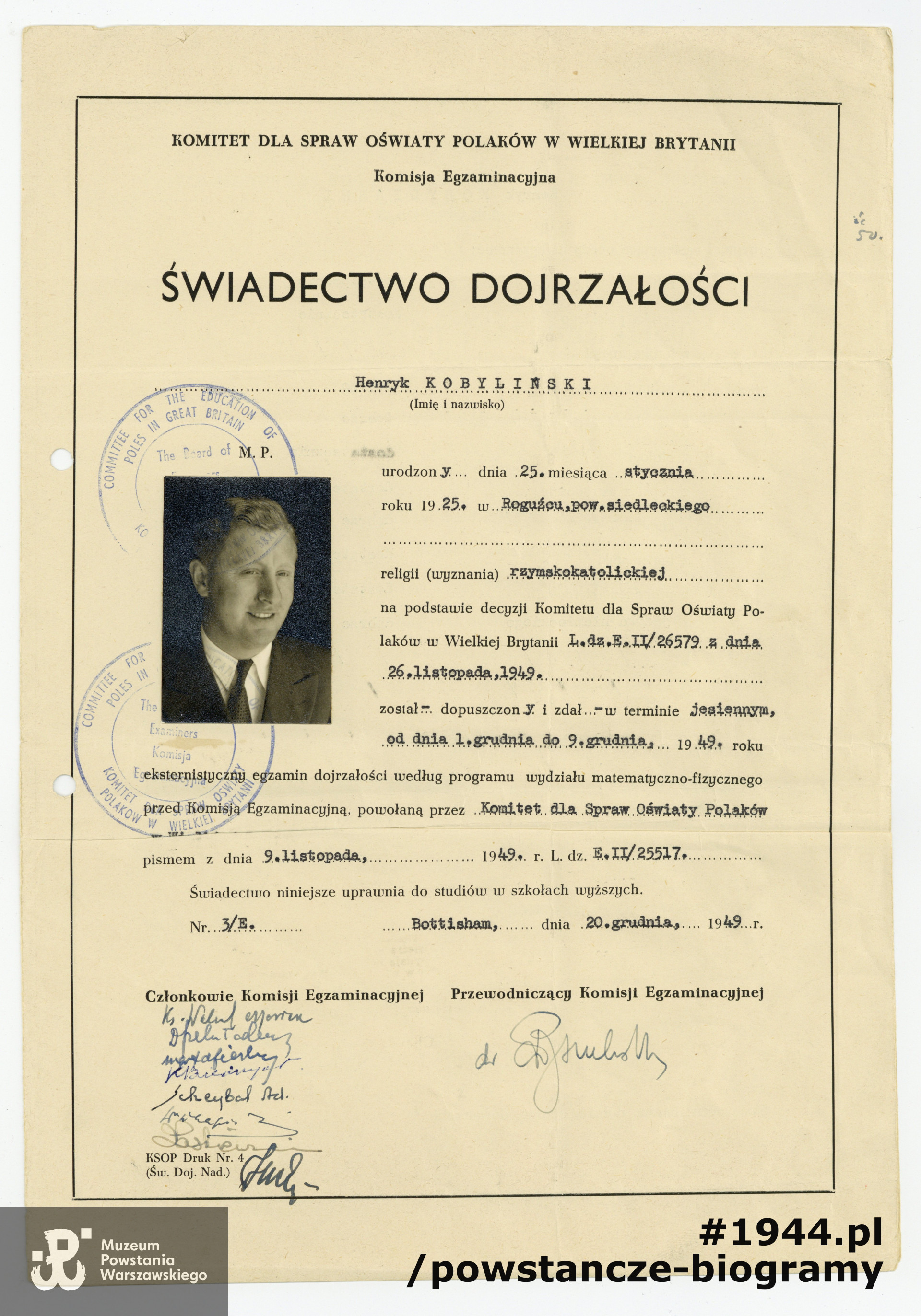  Ze zbiorów MPW, sygn. P/1580