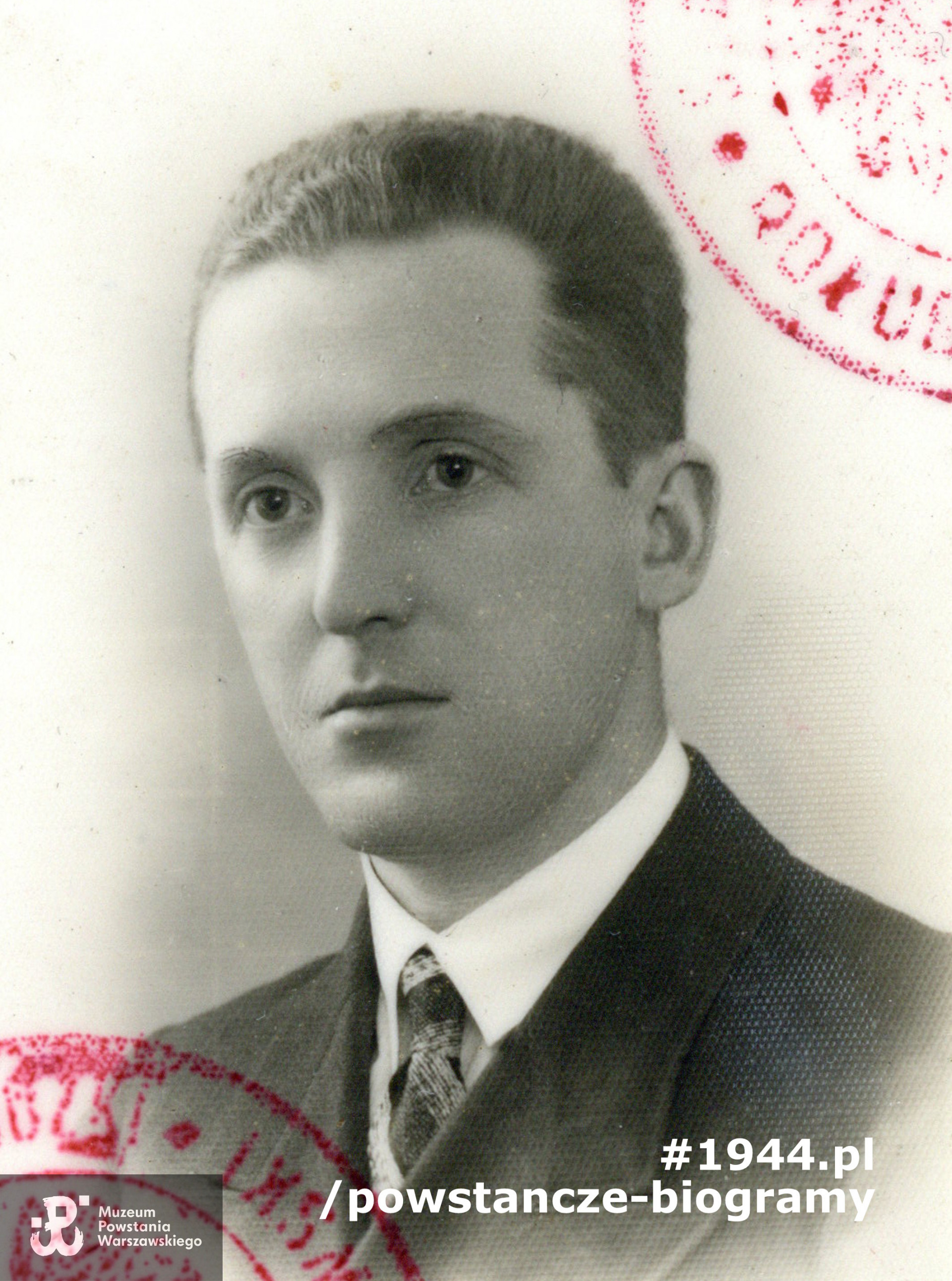 ppor. Stanisław Julian Chmielowski "Tadeusz" (1903-1987). Fot. z archiwum rodzinnego, udostępniła p. Anna Chmielowska - Łachwa