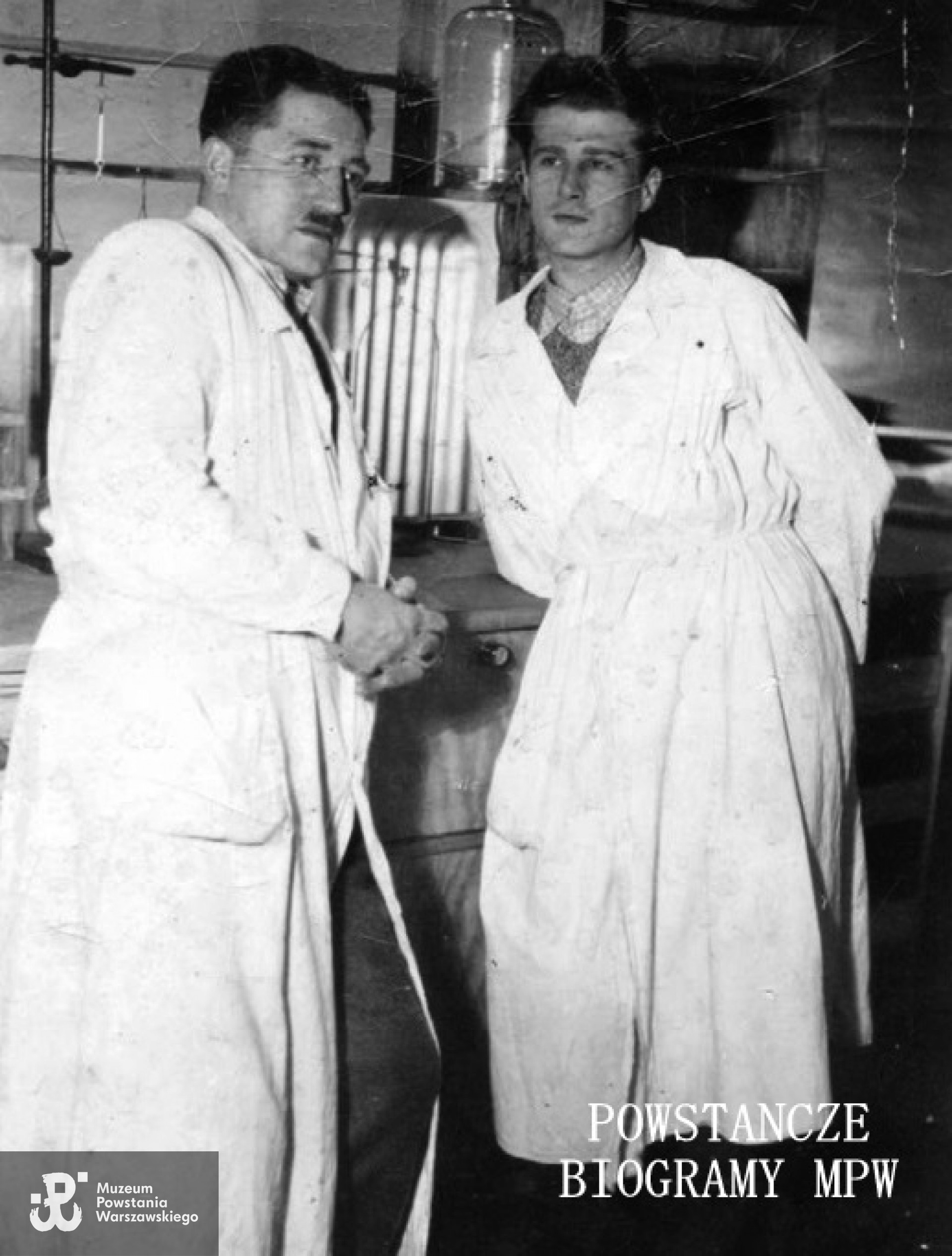 Dr Zygmunt Śliwicki i Leszek Torchalski. Fot. zbiory Muzeum Niepodległości w Warszawie