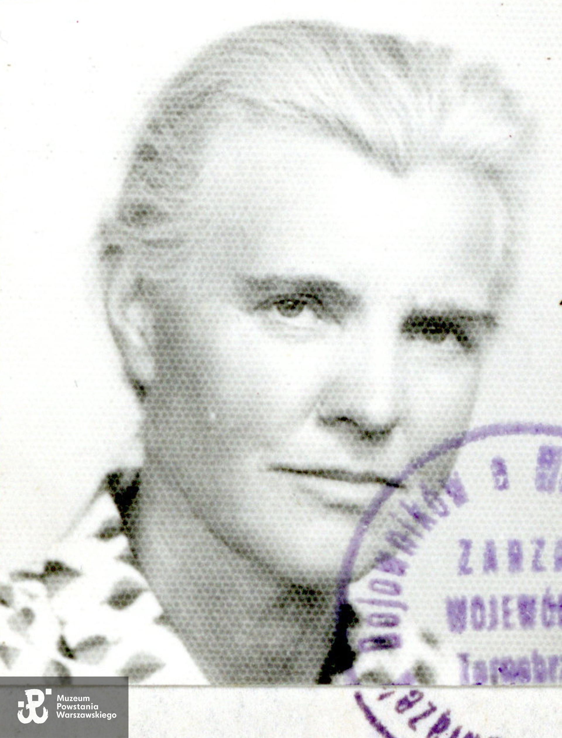 Izabela Faliszewska „Iza”, „Pokrzywka" - fotografia z dokumentów kombatanckich.