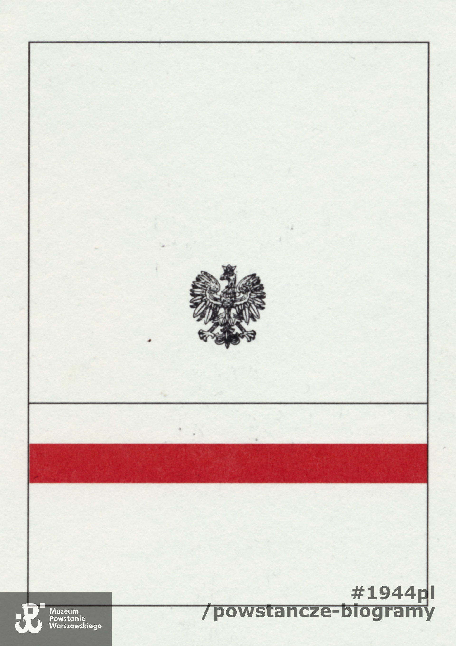 Dokument ze zbiorów rodzinnych p. Marianny Pędich z d. Zdunek