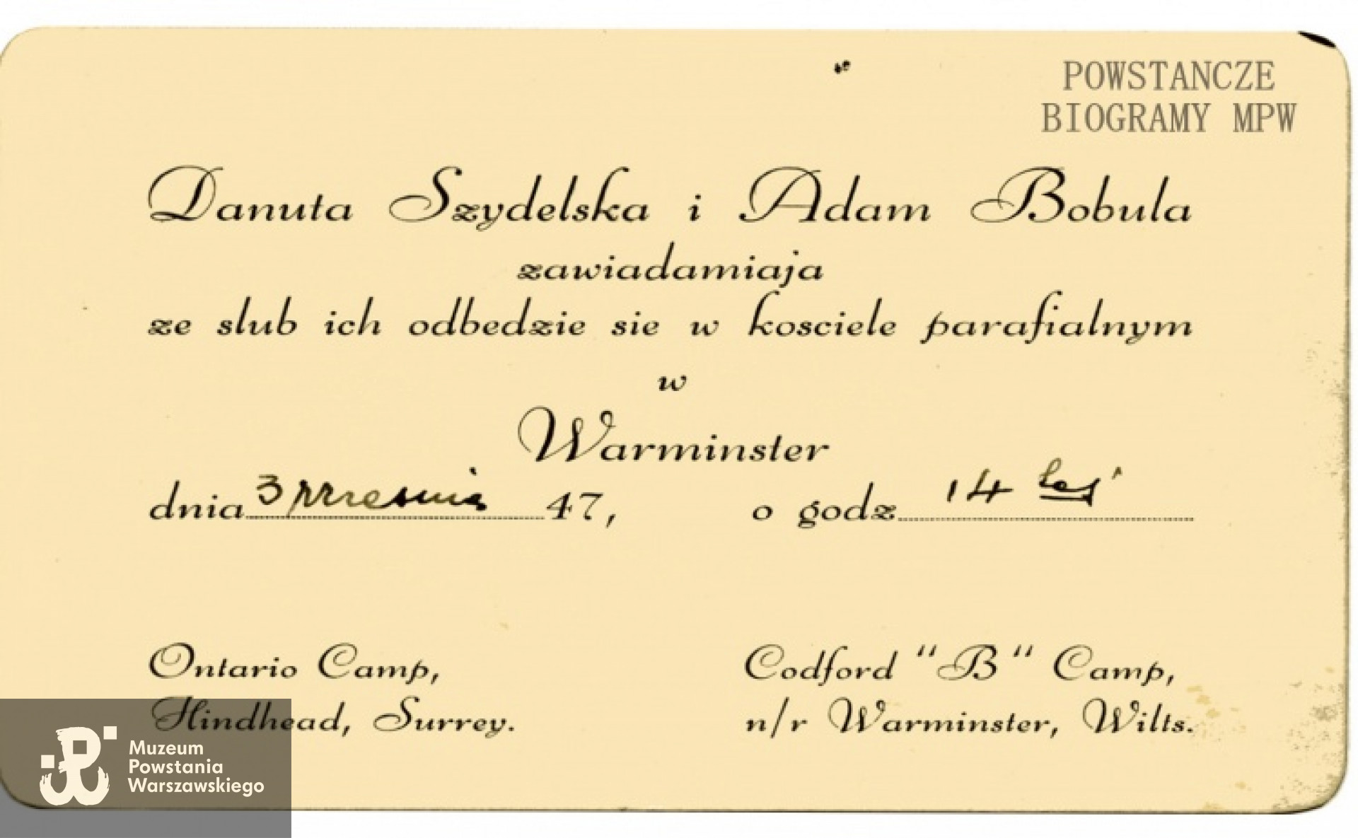 Z archiwum rodzinnego  Zbigniewa Szydelskiego.