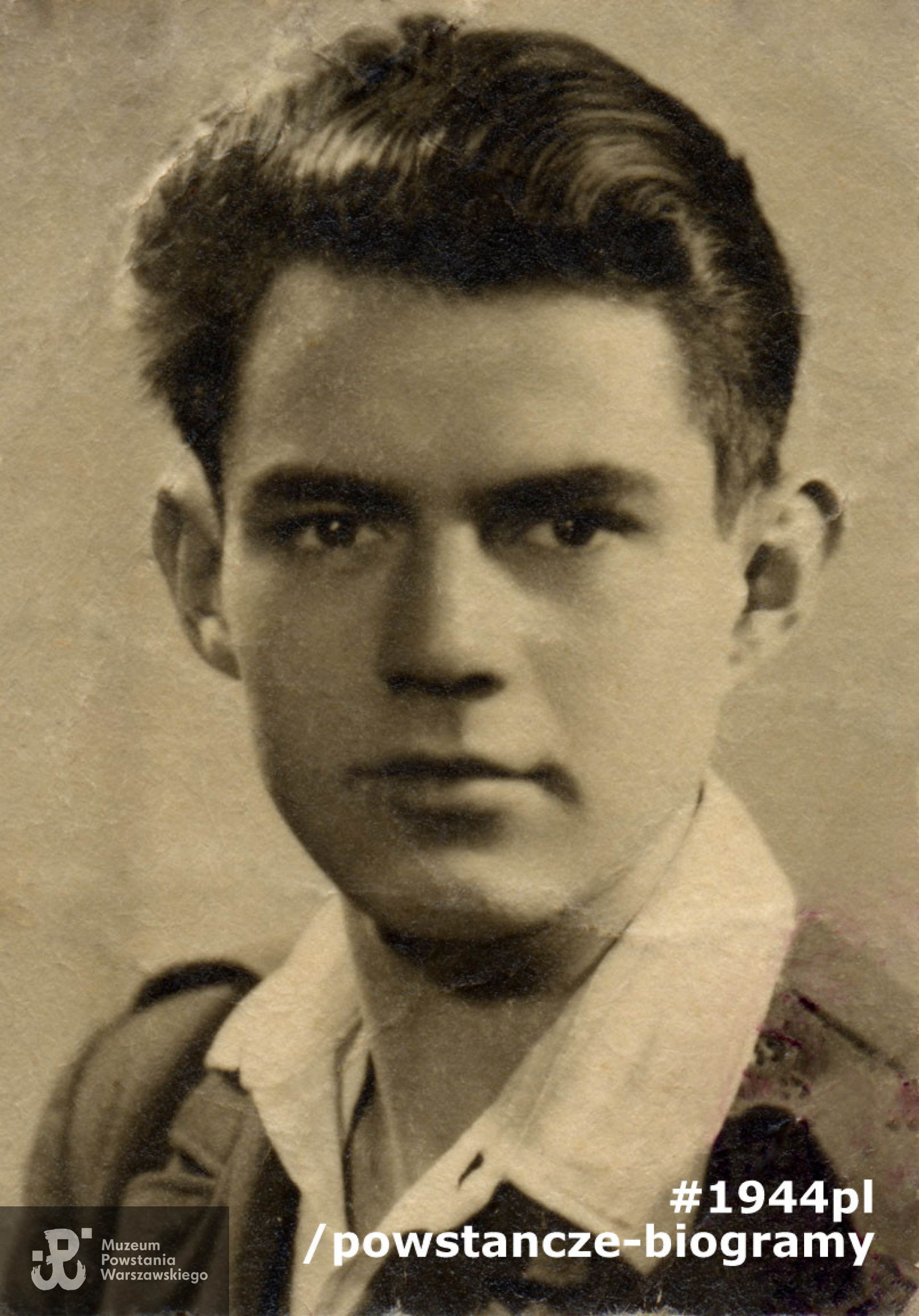 strz. Andrzej Brudnik "Brawura" (1929-1996). Fot. z archiwum rodzinnego p. Mariusza Brudnika