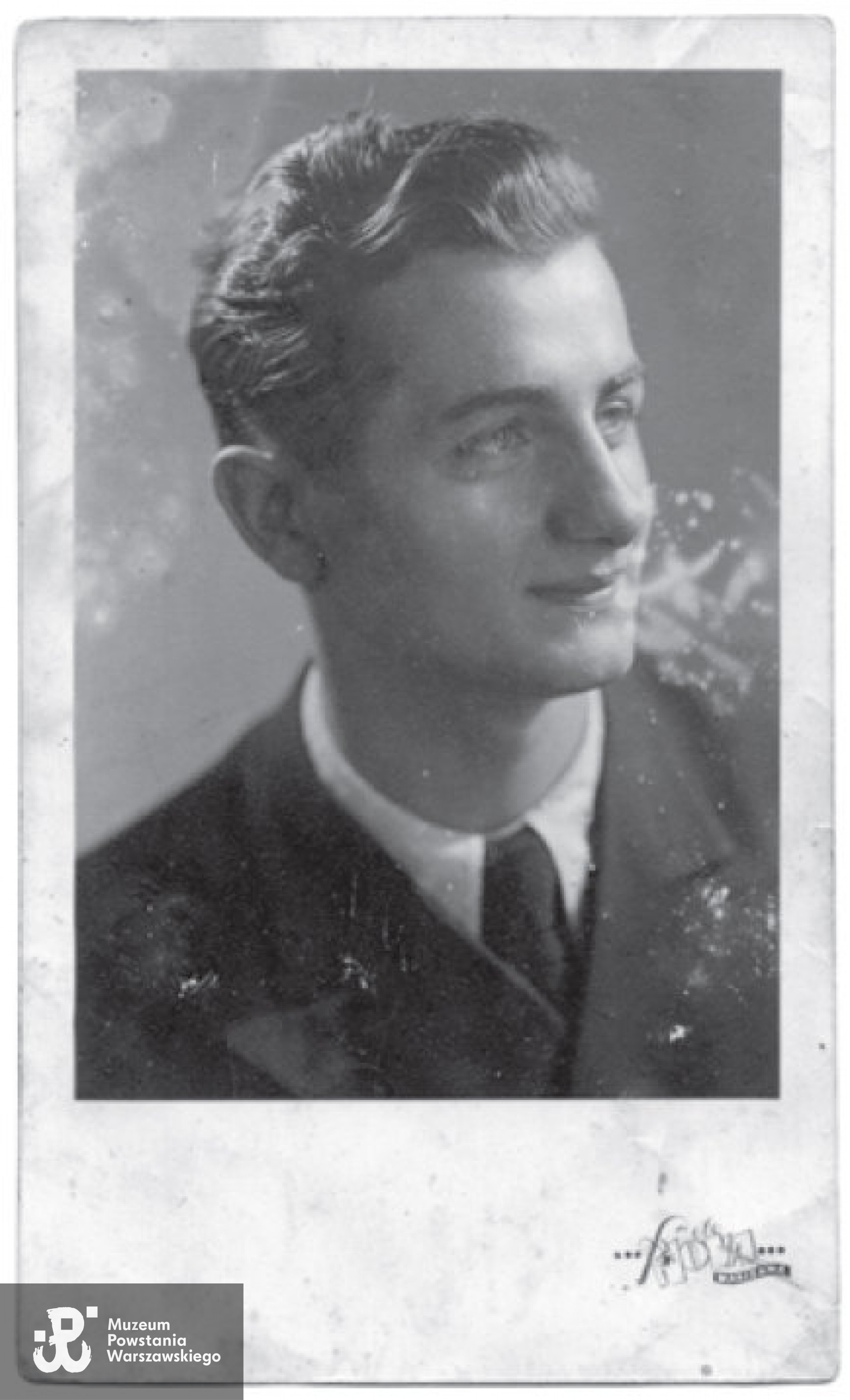 por. Edek - Edward Matecki. Fot. dzięki uprzejmości Wydawnictwa Marginesy, wydawcy wspomnień Wacława Glutha-Nowowiejskiego „Nie umieraj do jutra”