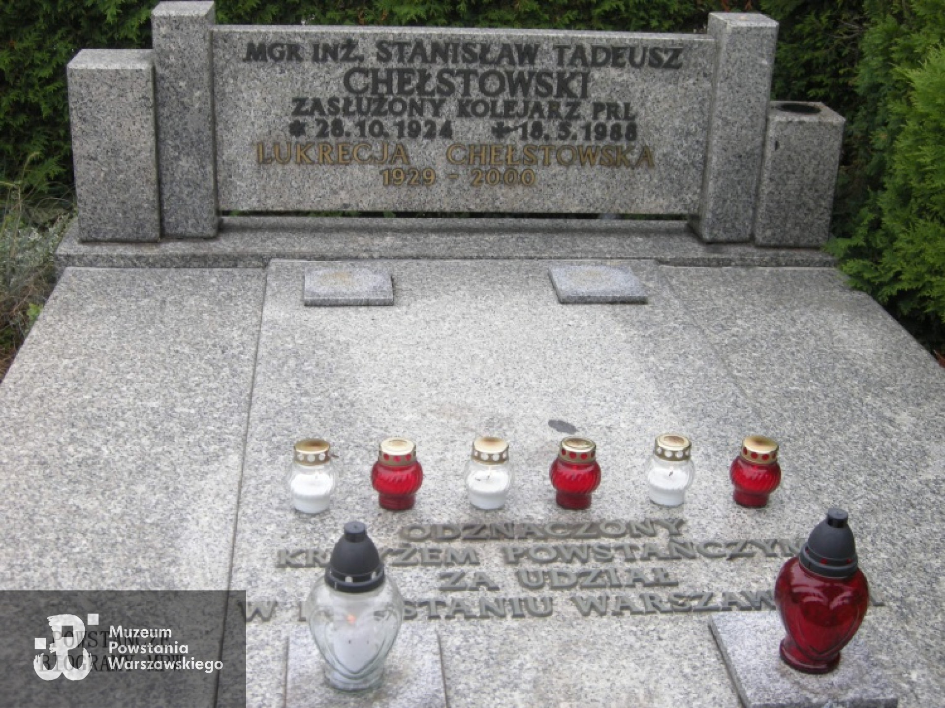 Mogiła Stanisława Chełstowskiego na Cmentarzu Junikowskim w Poznaniu. Fot. z archiwum rodzinnego Kingi Nettmann-Multanowskiej