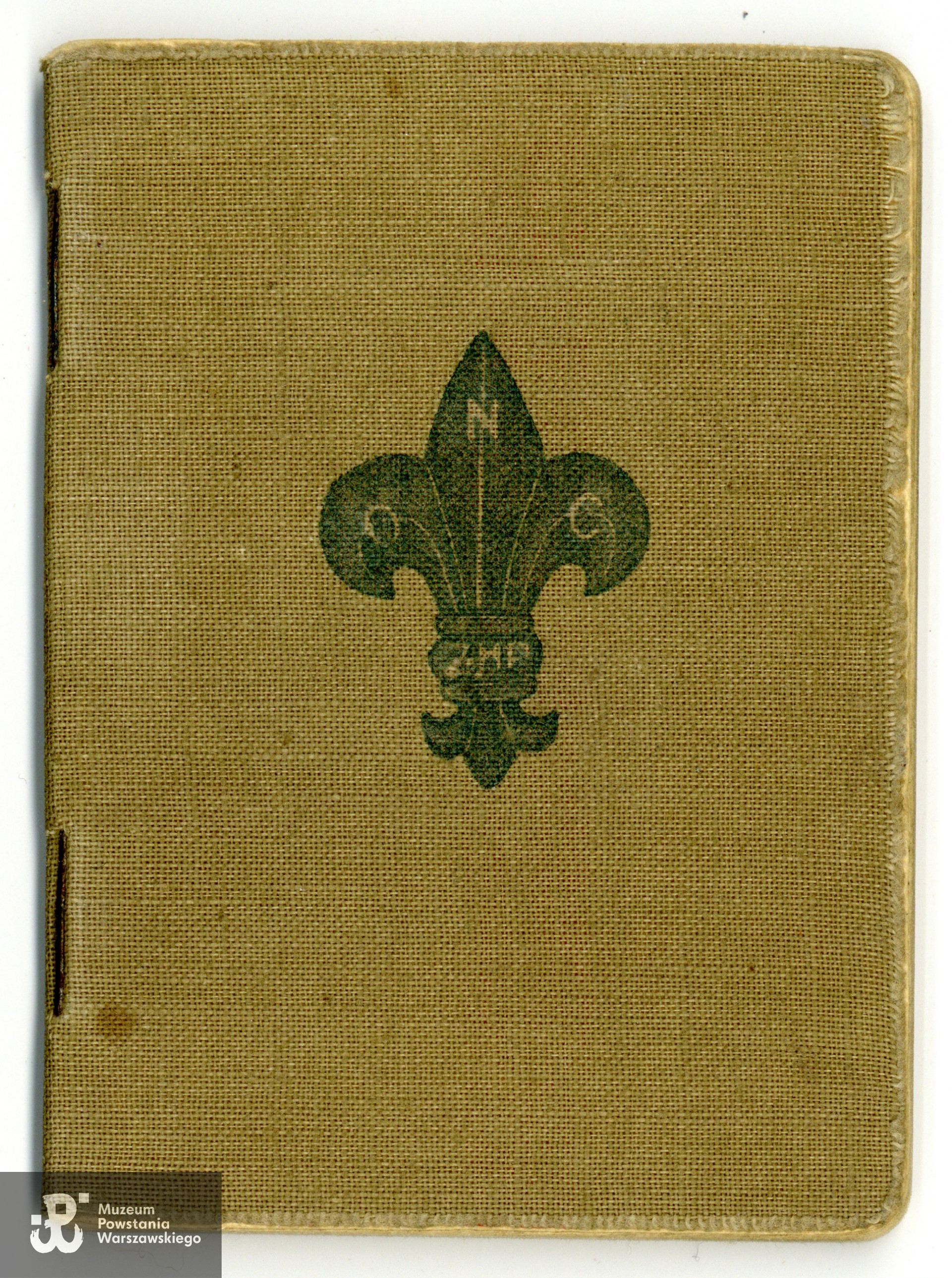 Należąca do Bogdana Bartnikowskiego powojenna książeczka harceska z okresu służby w 23 WDH im. Bolesława Chrobrego przy Gimnazjum i Liceum im. Stefana Batorego w Warszawie. Zbiory prywatne p. Bogdana Bartnikowskiego "Mały"